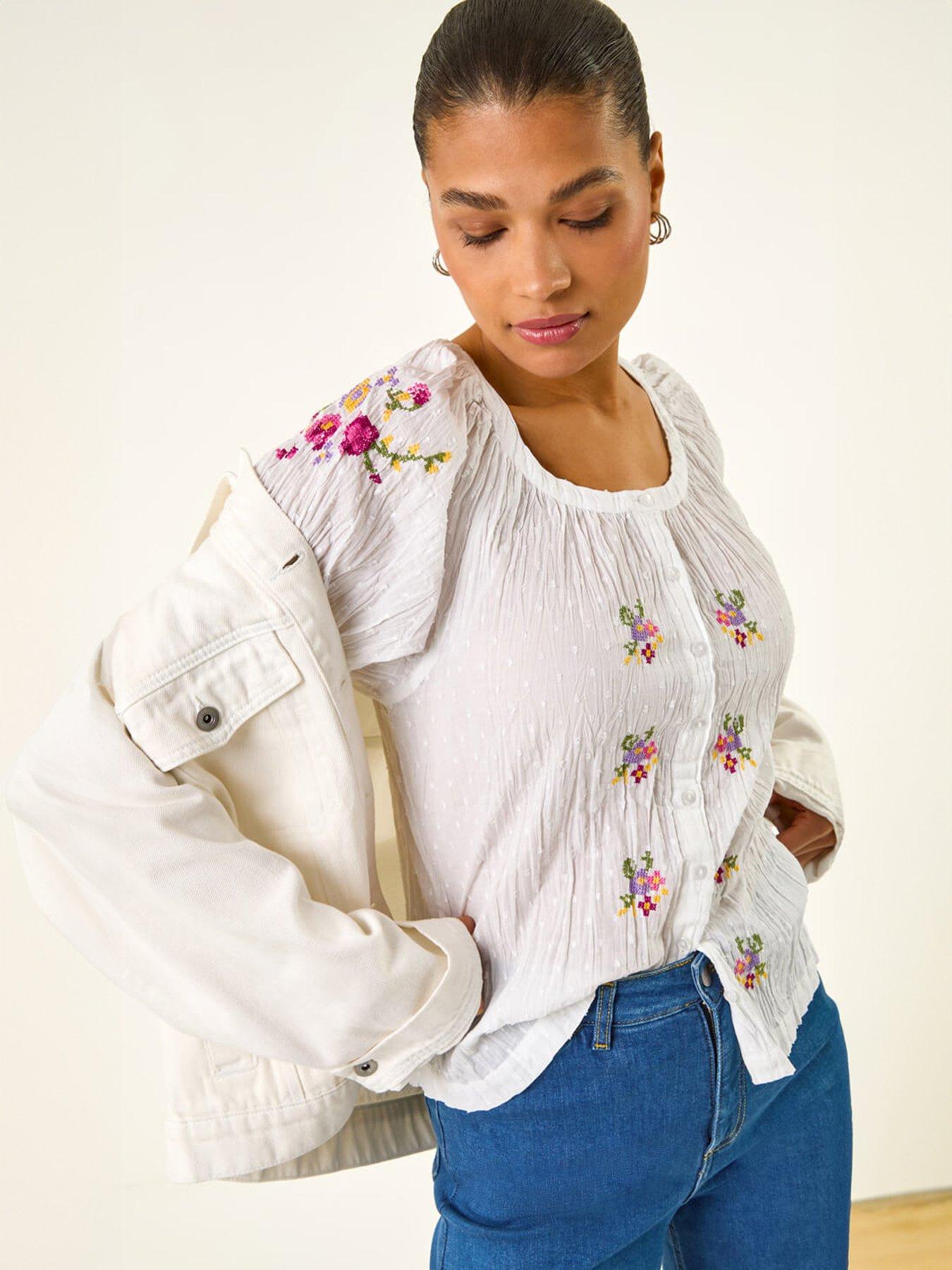 roman-floral-cross-stitch-blouseoutfit