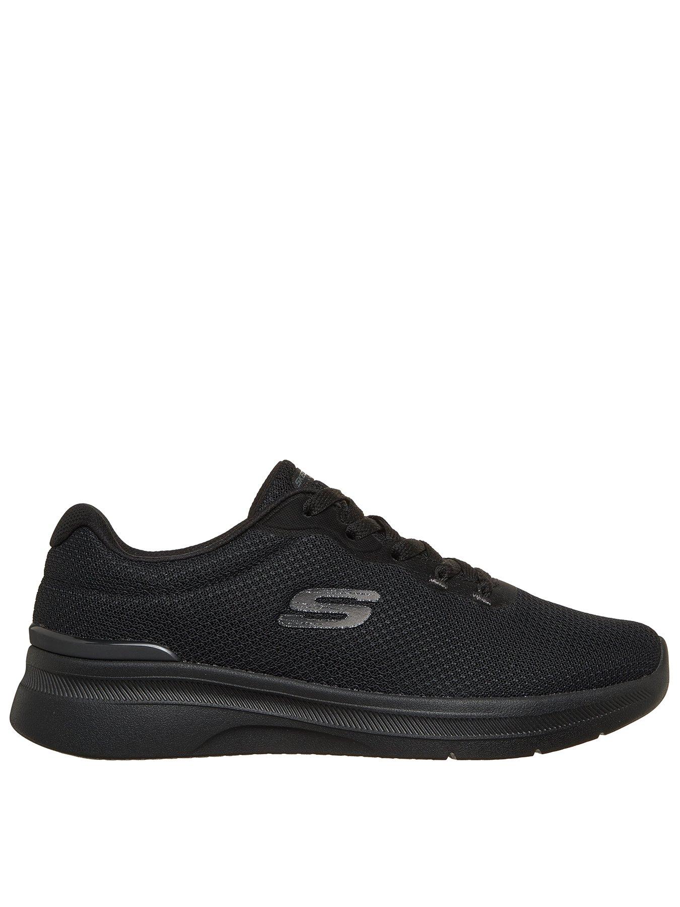 Skechers Dynamight 3.0 Men's Memory Foam Slip-On Trainers- Black