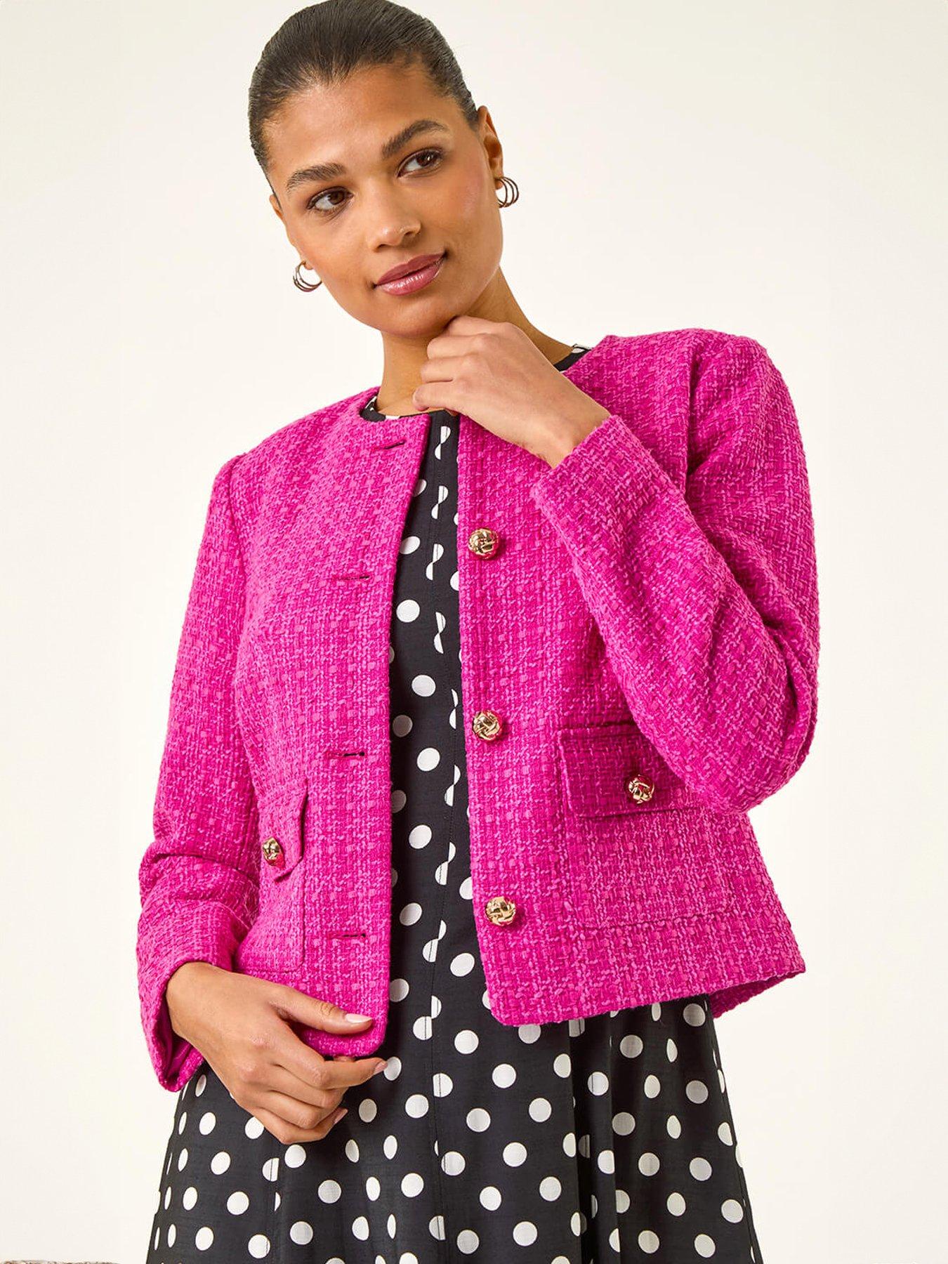 roman-collarless-buttoned-boucle-jacketfront