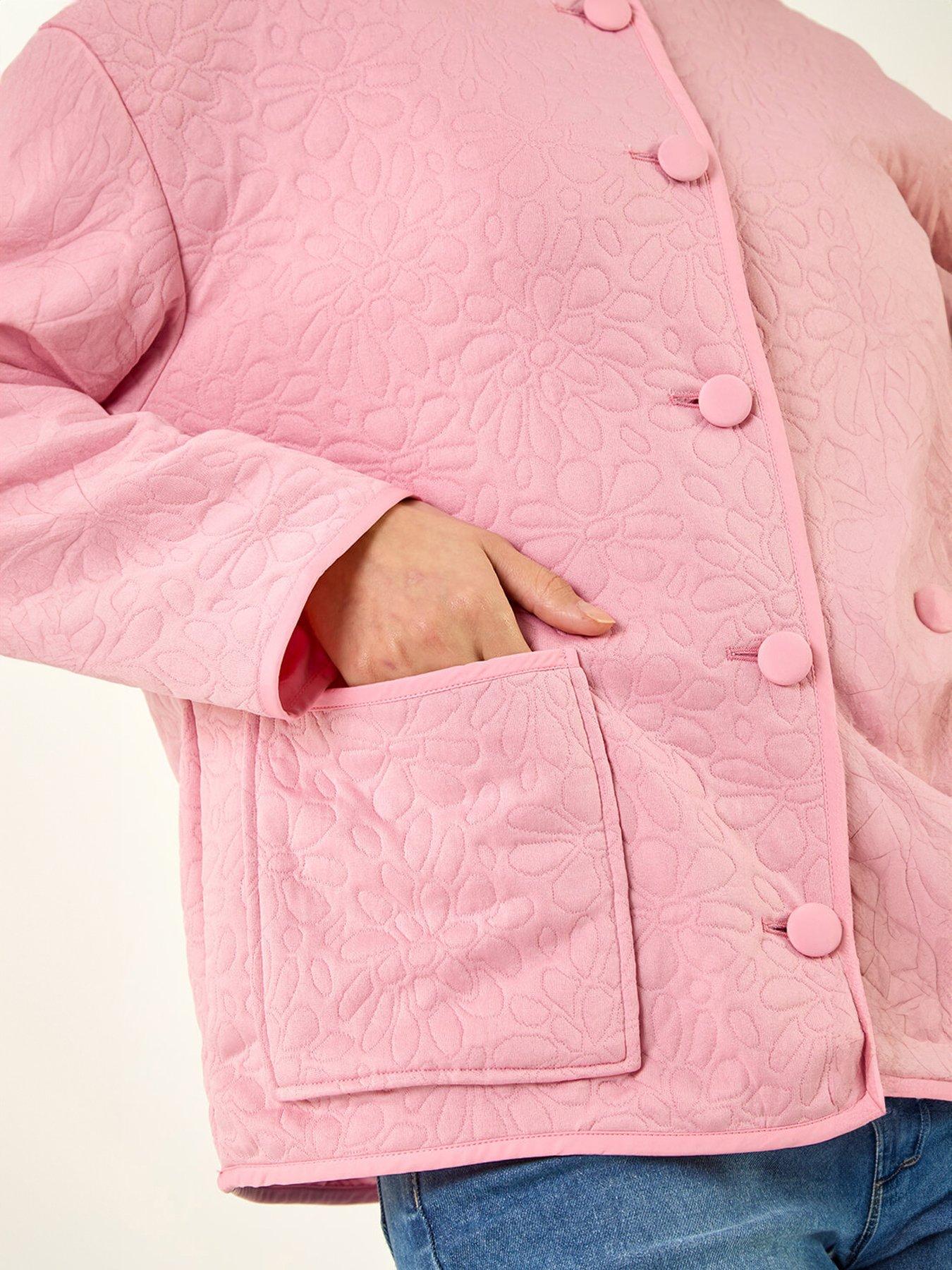 Image 6 of 6 of Roman Patterned Pocket Edge Jacket