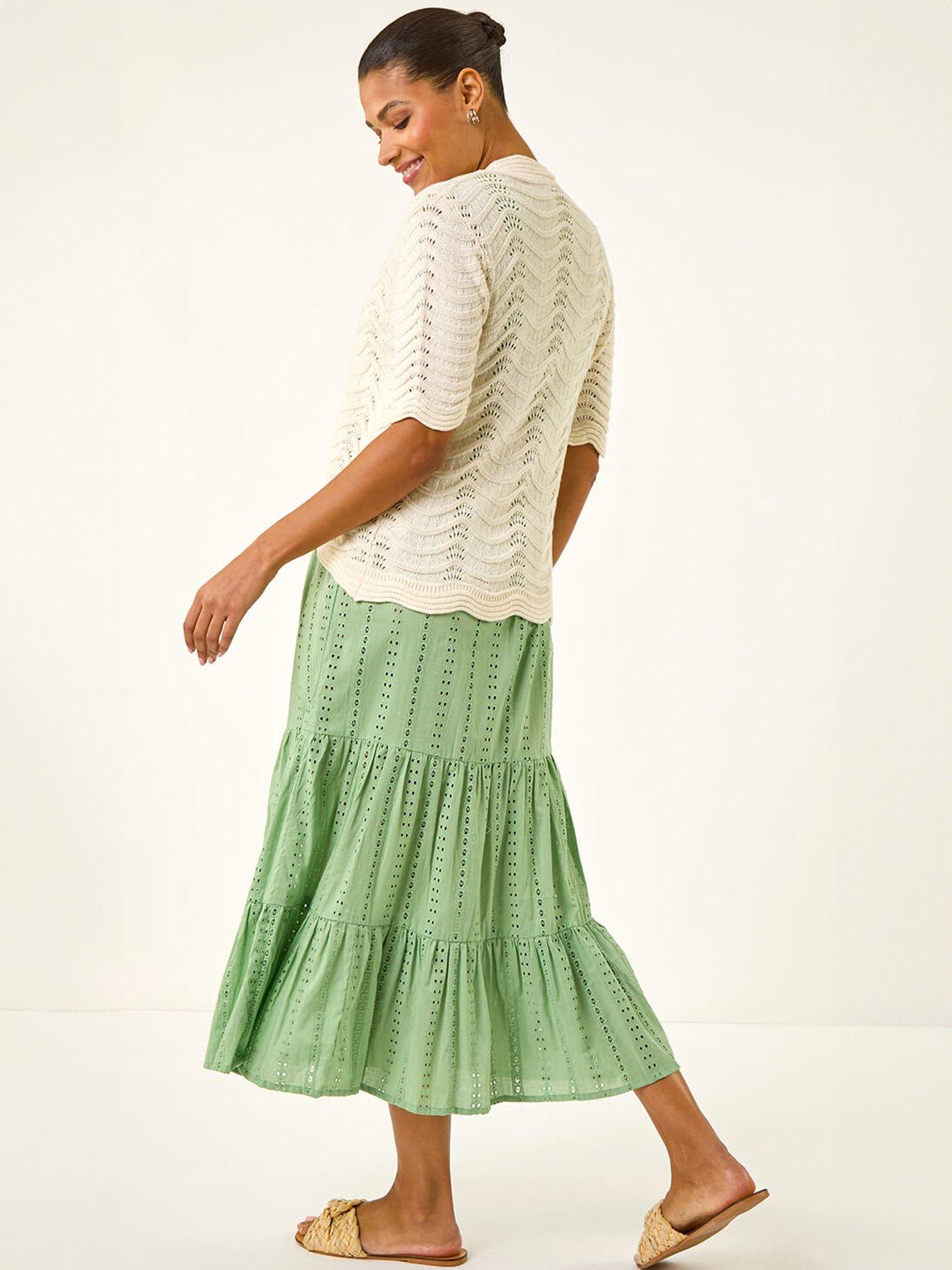 Image 2 of 5 of Roman Wave Soft Knit Shrug
