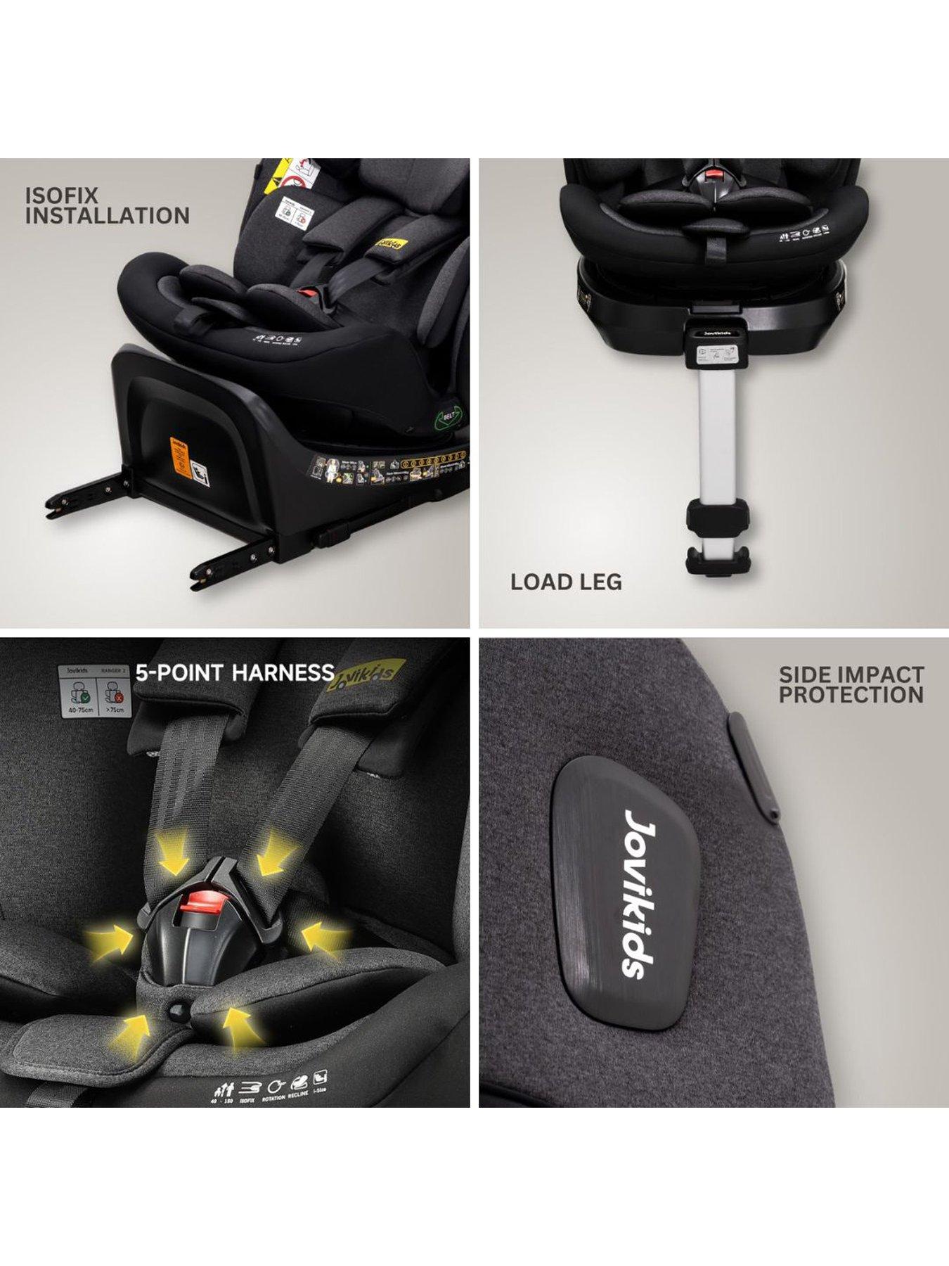 Image 3 of 8 of Jovikids Ranger 2 Car Seat -Twilight