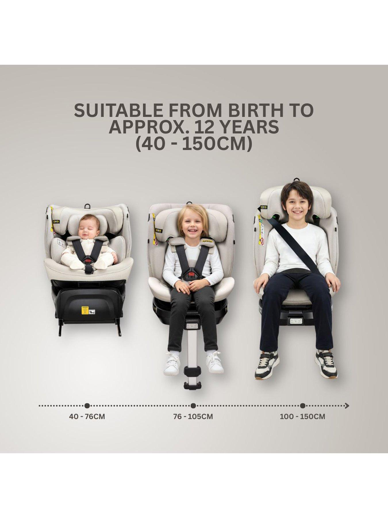 Image 2 of 7 of Jovikids Ranger  2 Car Seat - Milkstone