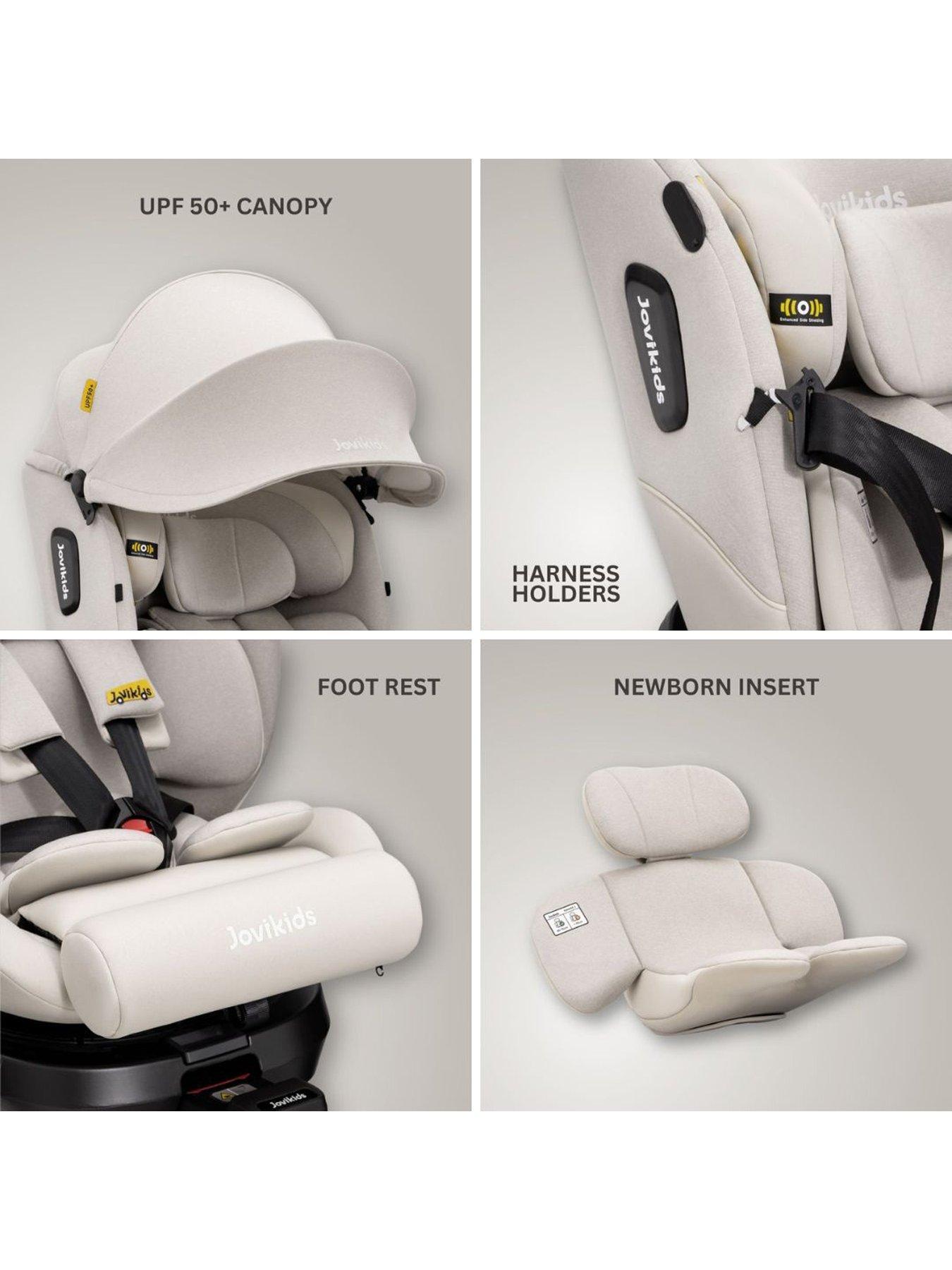 Image 4 of 7 of Jovikids Ranger  2 Car Seat - Milkstone