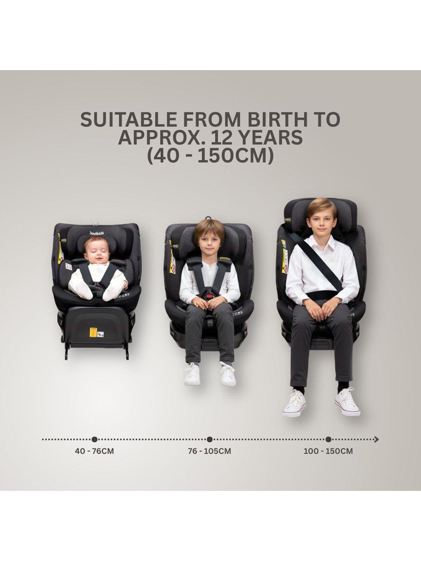 Image 2 of 8 of Jovikids Ranger Top Teather Car Seat - Twilight