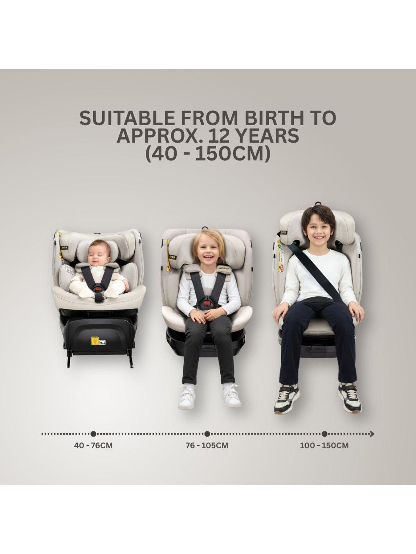 Image 2 of 7 of Jovikids Ranger Top Teather Car Seat - Milkstone