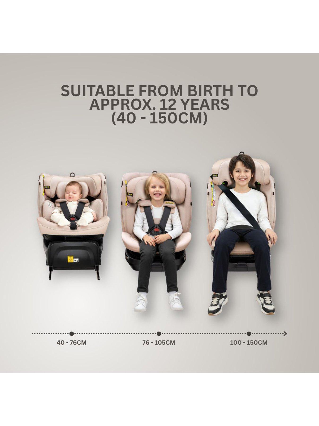 Image 2 of 7 of Jovikids Ranger Top Teather Car Seat - Rosewood