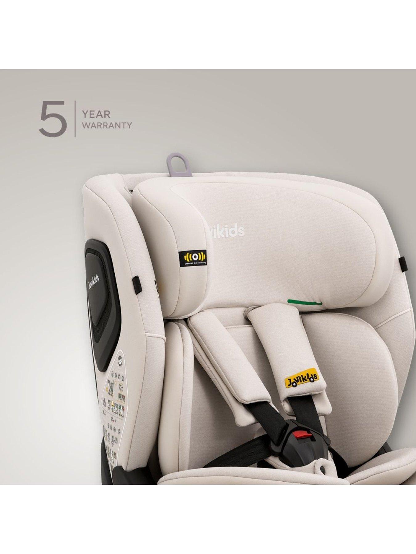 Image 7 of 8 of Jovikids Cici Top Teather Car Seat - Milkstone
