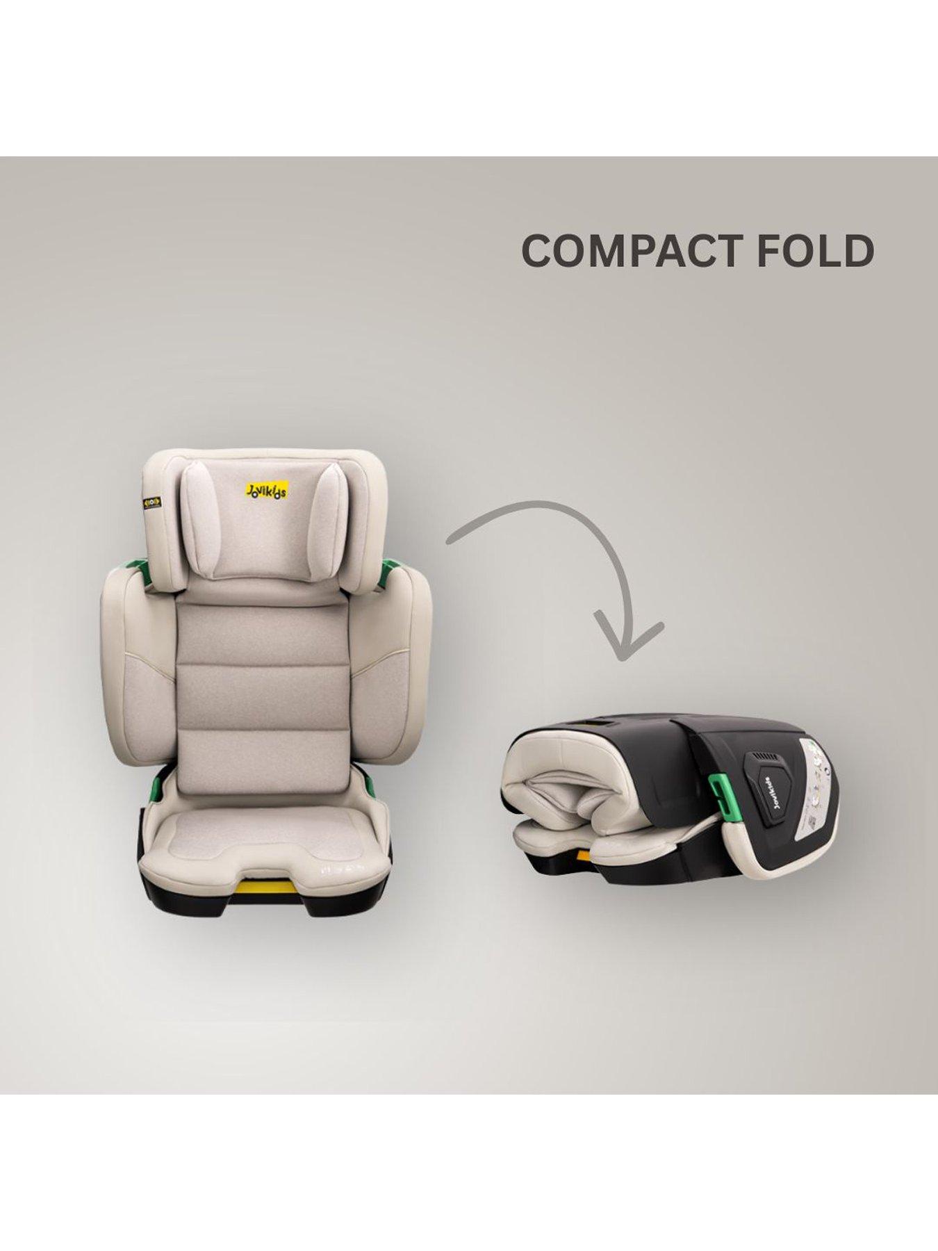 Image 5 of 8 of Jovikids Rober + Compact Folding Booster Car Seat - Milkstone