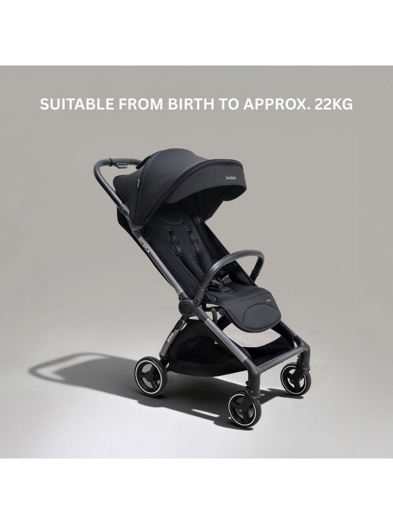 jovikids-ayla-stroller-urban-blackstillFront