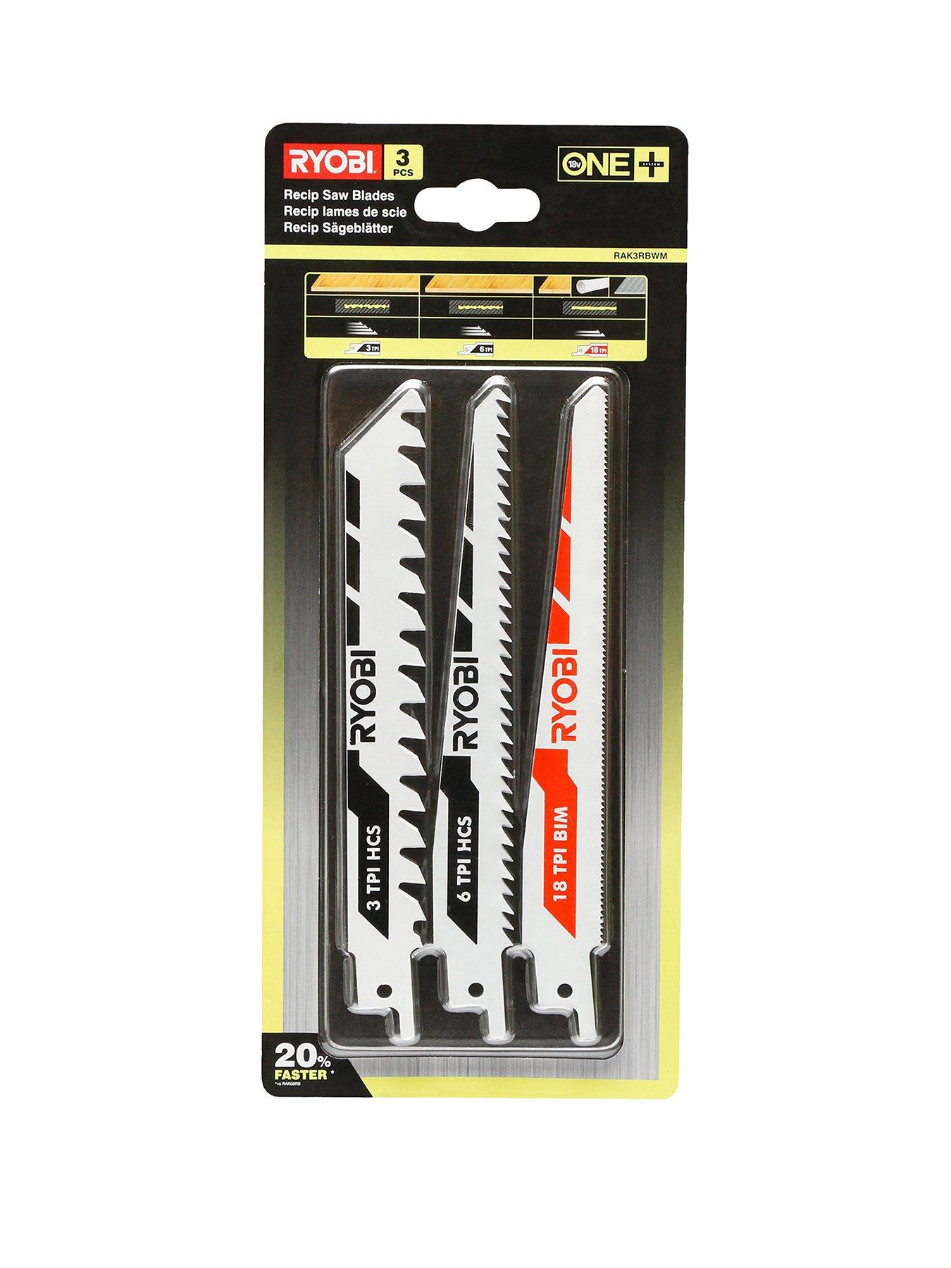 Image 1 of 5 of RYOBI RAK3RBWM Recip Saw Set