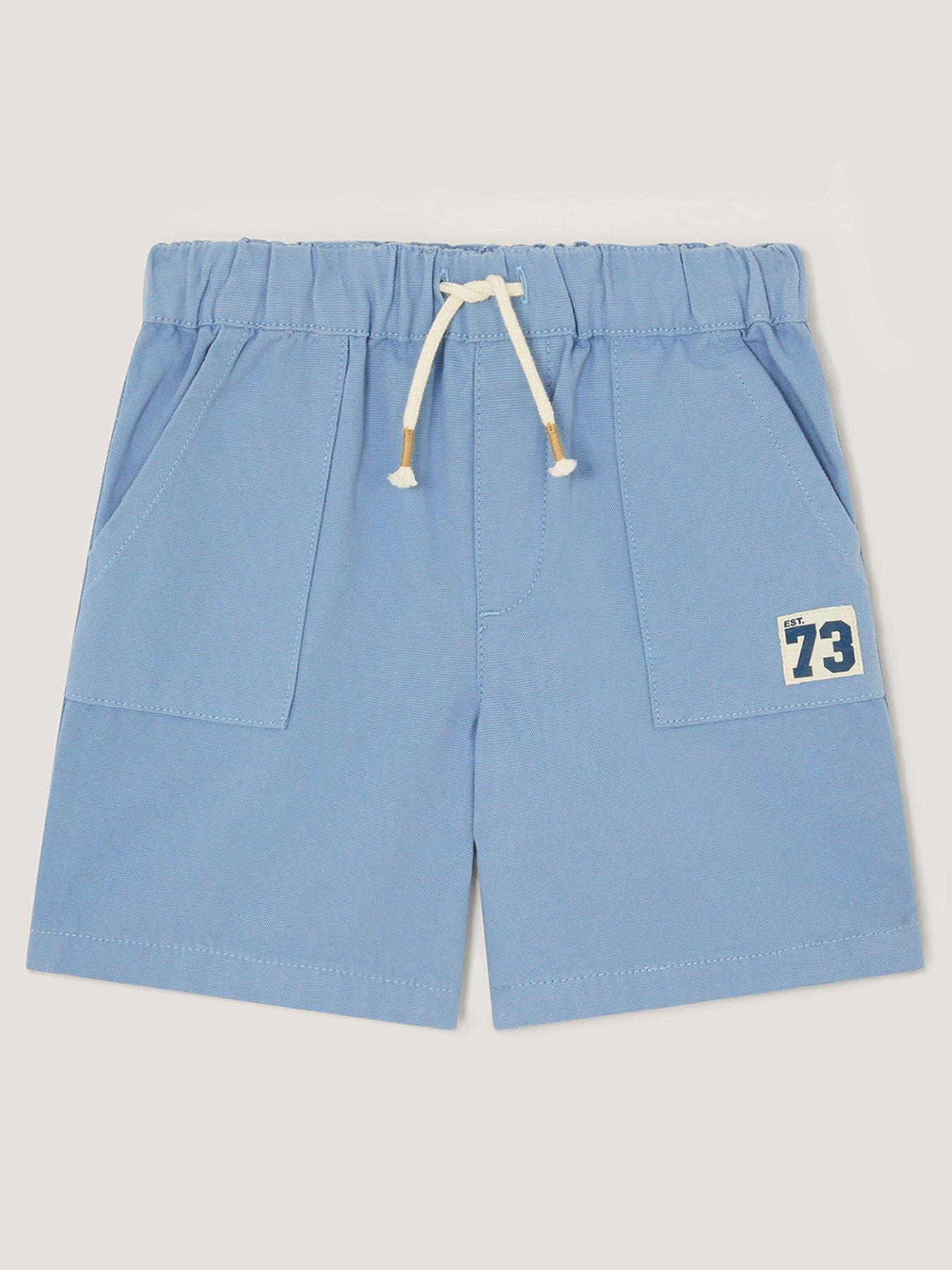 Image 2 of 4 of Monsoon Boys Pull On Shorts - Blue
