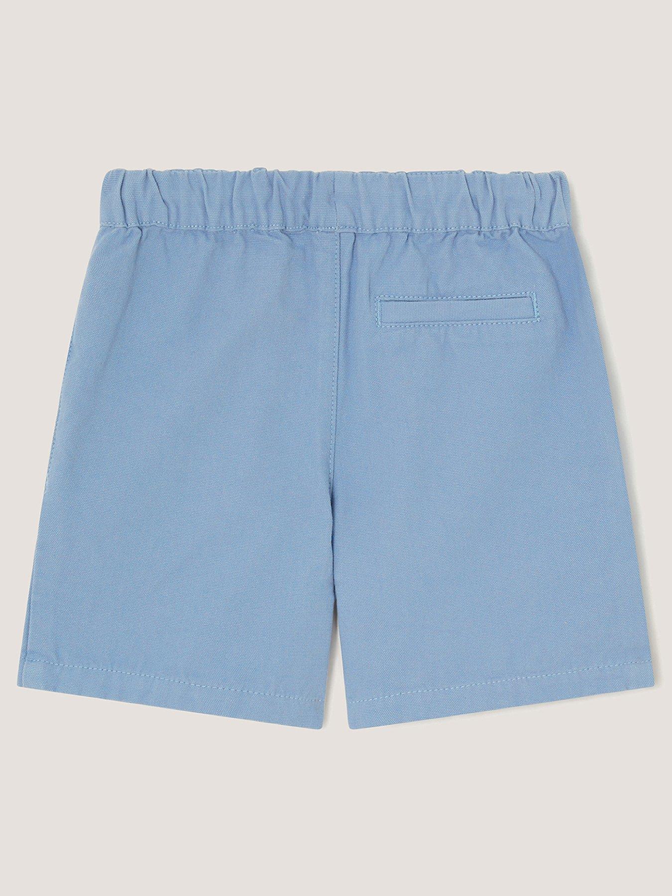 Image 3 of 4 of Monsoon Boys Pull On Shorts - Blue