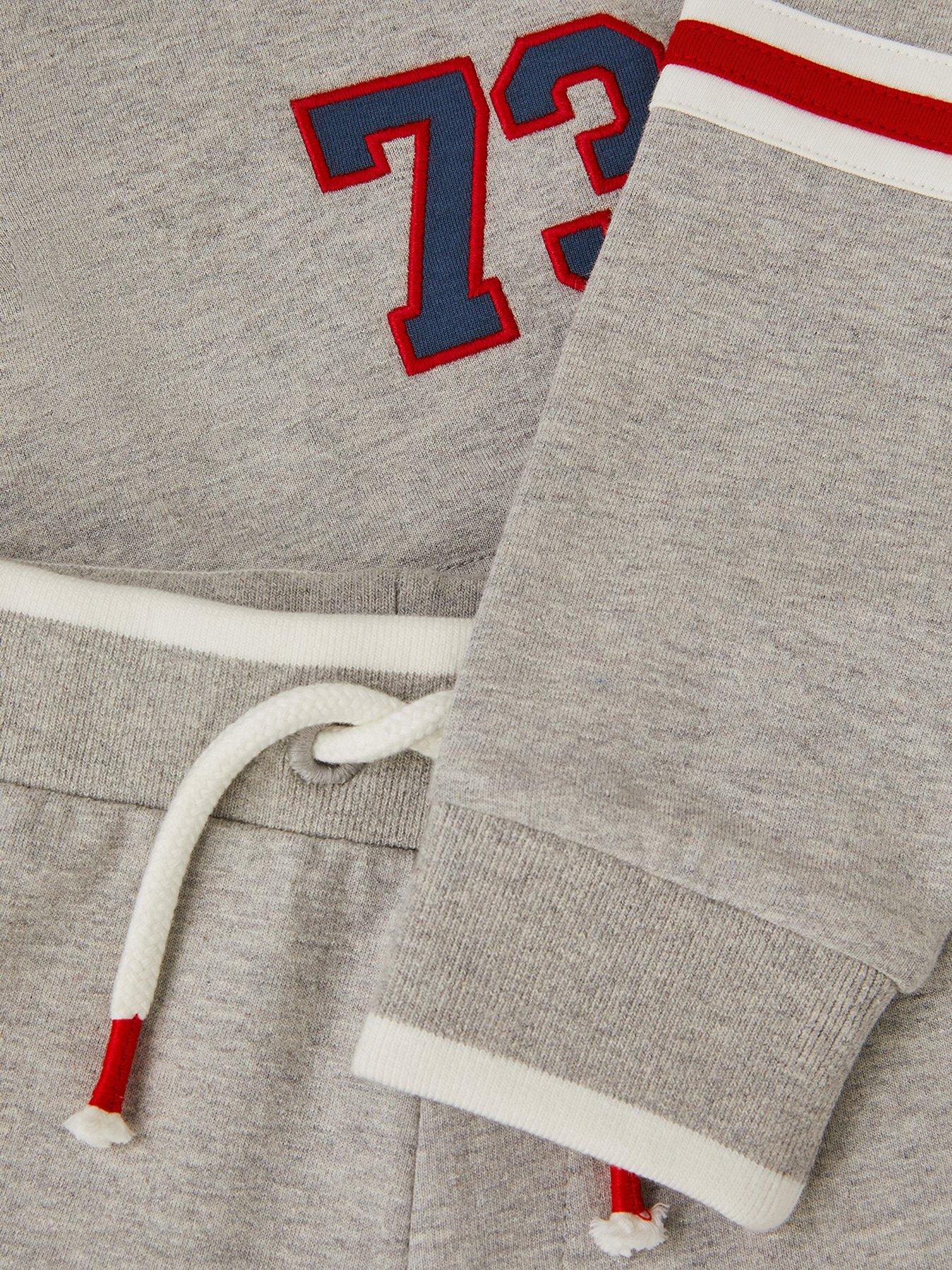 Image 4 of 4 of Monsoon Boys Half Zip 73 Sweat Set - Grey