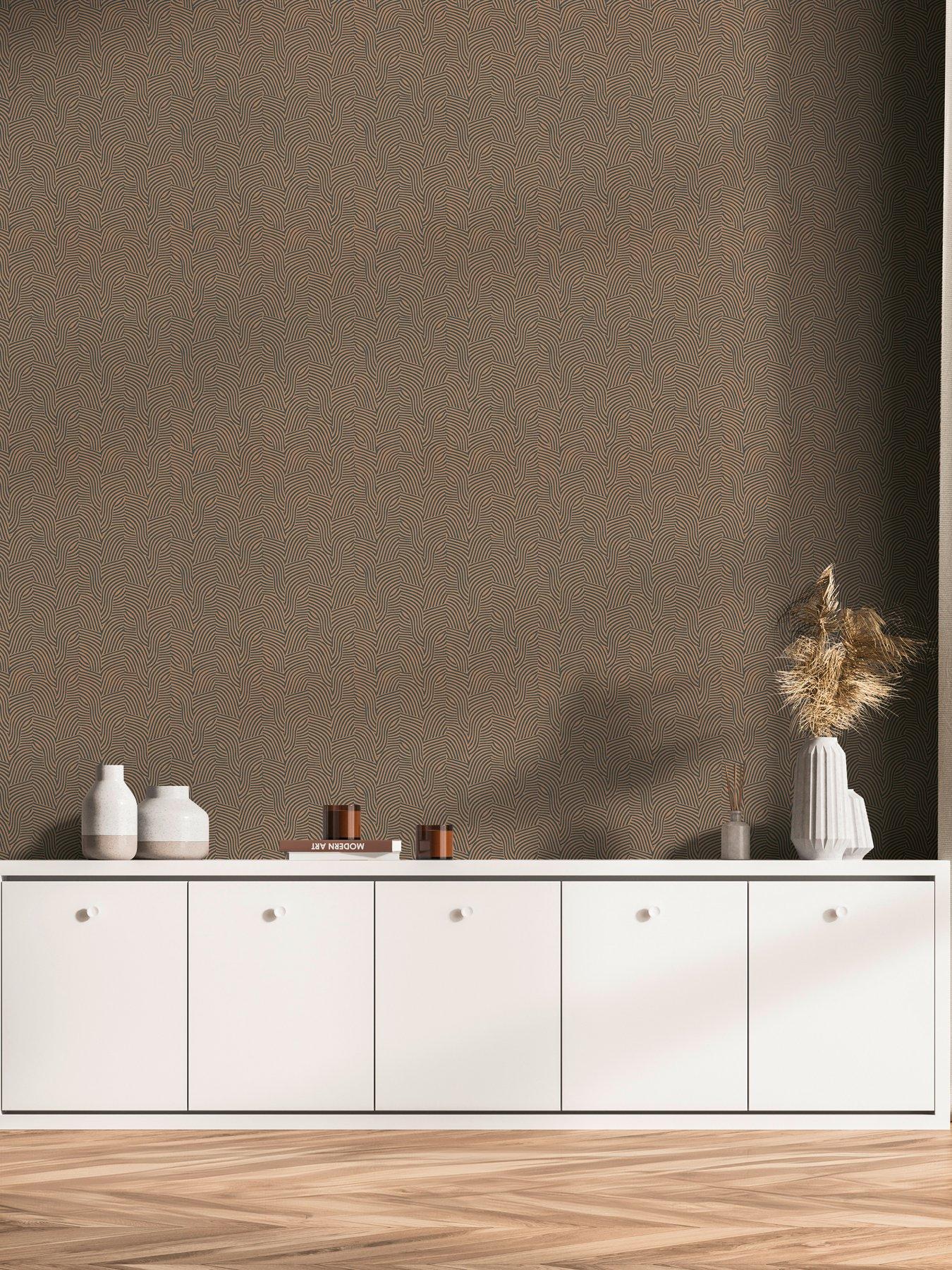 as-creation-fosil-structure-orange-non-woven-wallpaperdetail