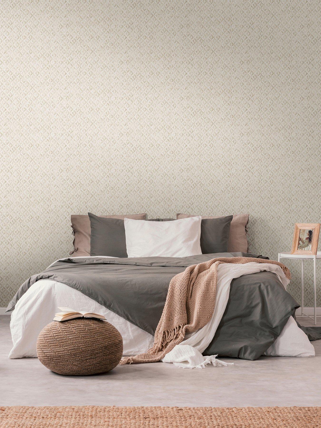 as-creation-block-print-beige-non-woven-wallpaperfront