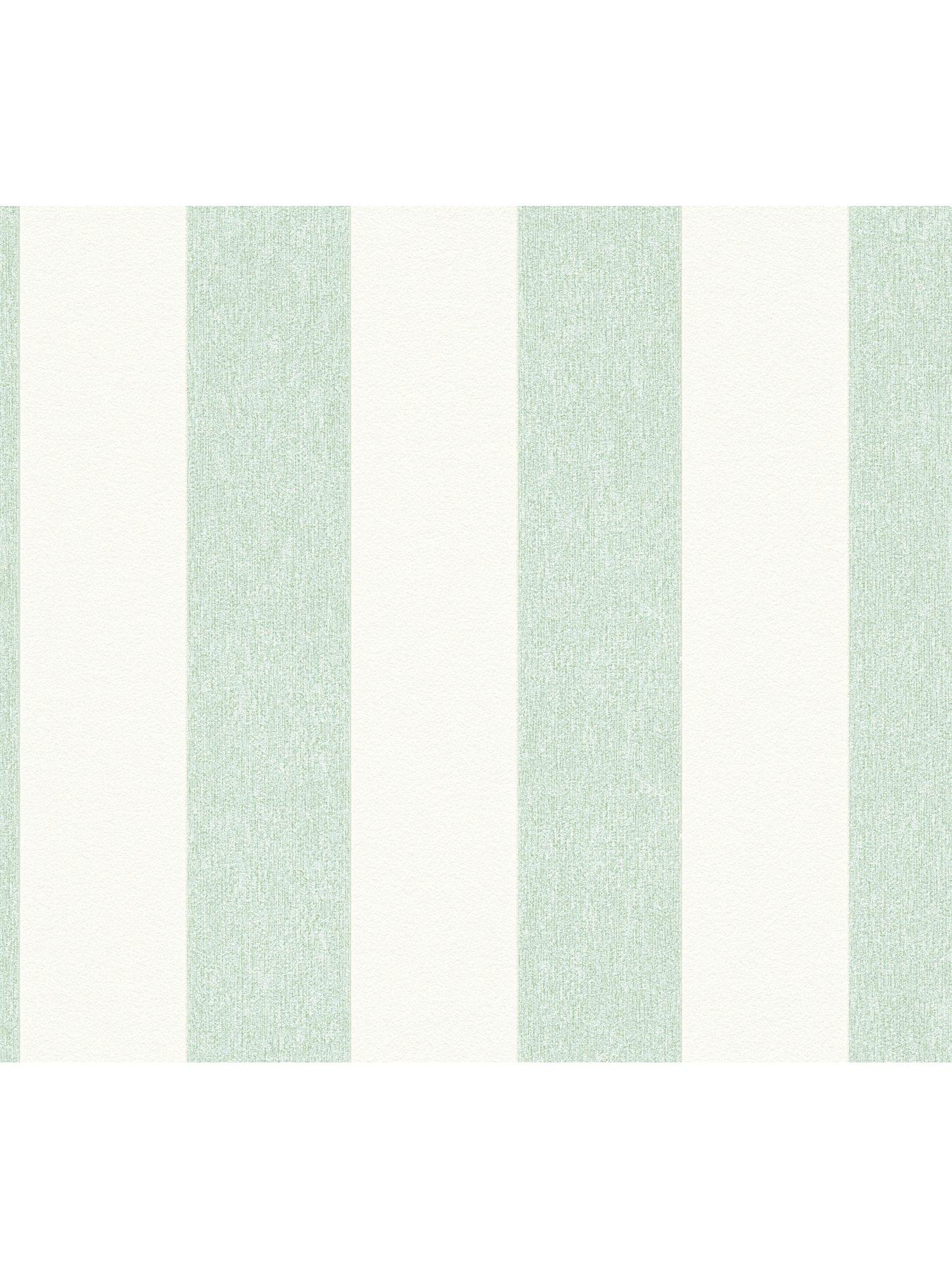 as-creation-green-stripe-non-woven-wallpaperback