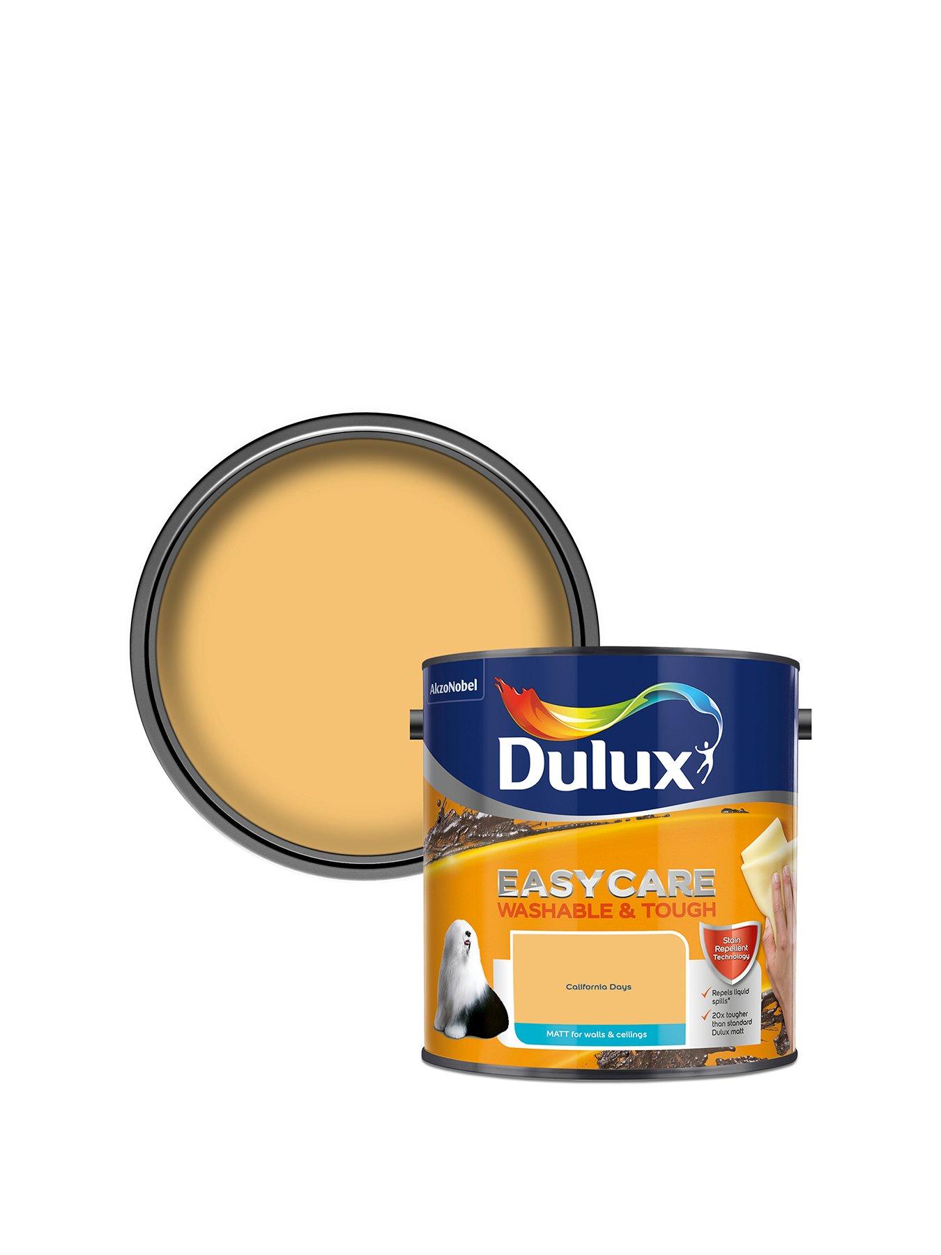 Image 1 of 6 of Dulux Easycare Washable &amp; Tough Matt California Days 2.5L Paint