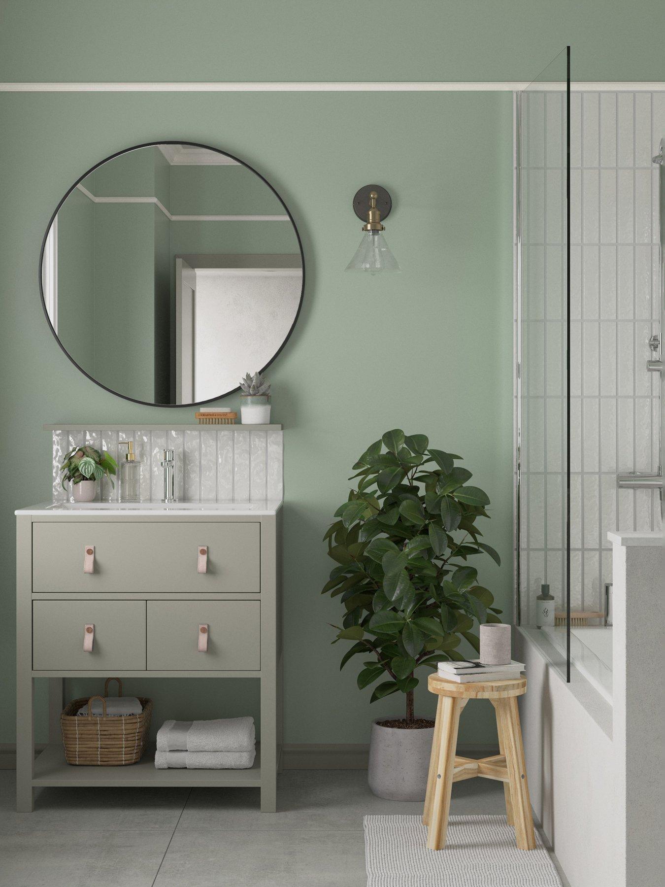 Image 6 of 6 of Dulux Easy Care Bathroom S/sheen Dewy Lawn 2.5L Paint