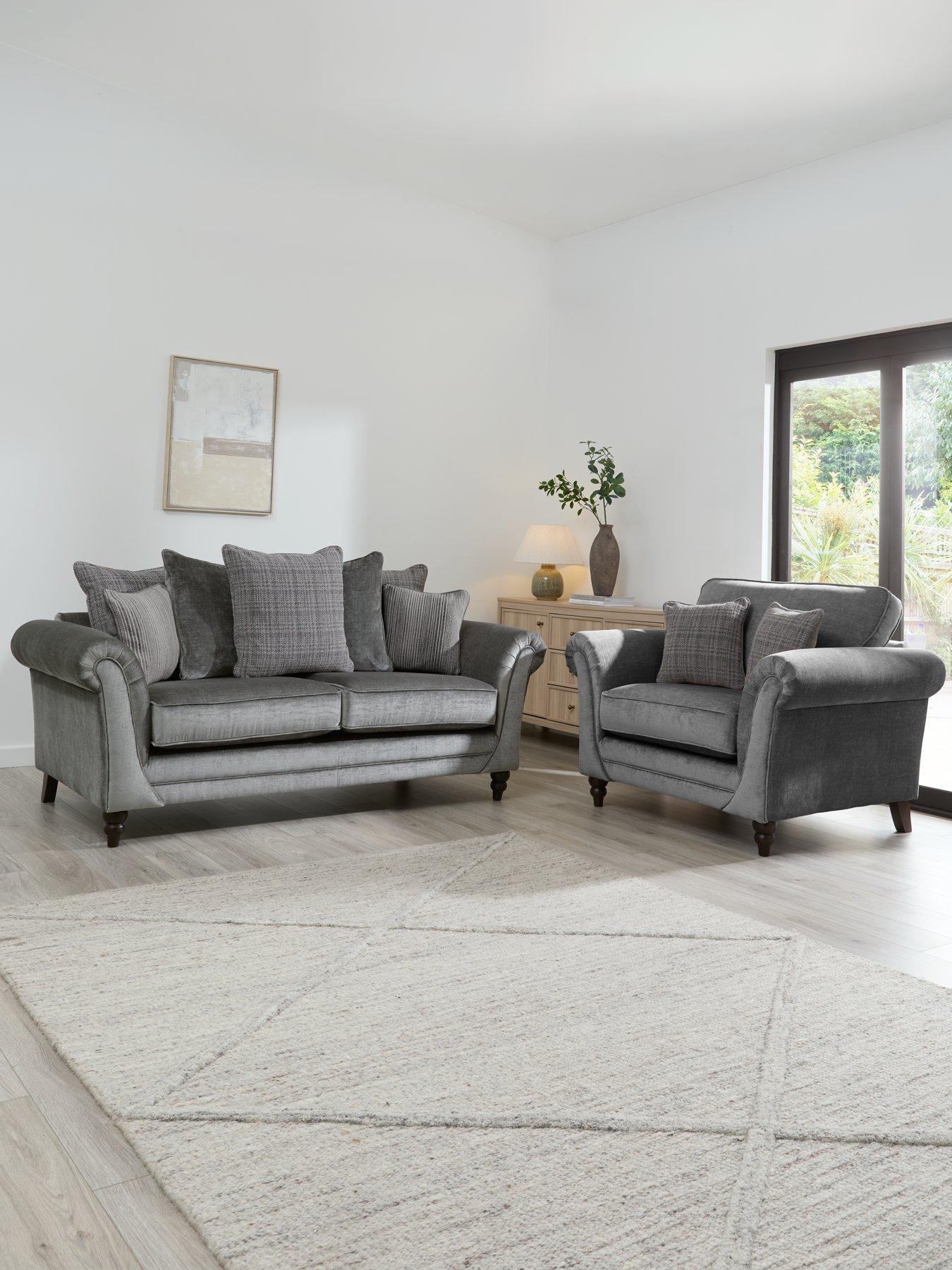 The Very Collection Highgate SB 3 + Snuggle Chair - Made to Order in the UK