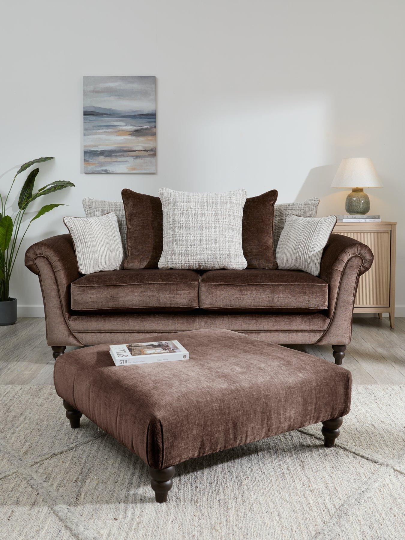 The Very Collection Highgate SB 3 + Footstool - Made to Order in the UK