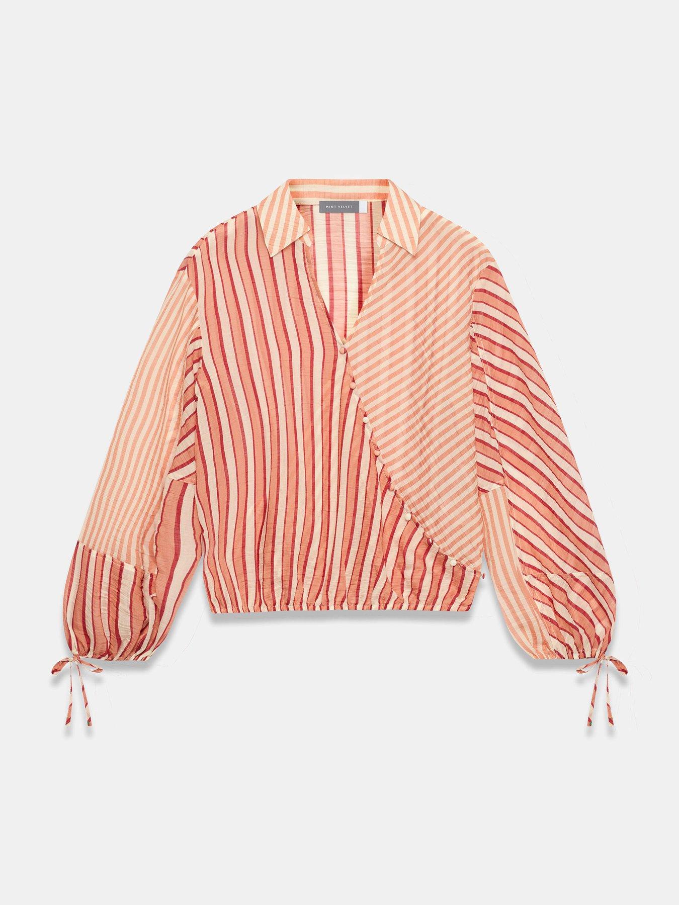 mint-velvet-mixed-stripe-wrap-shirtdetail