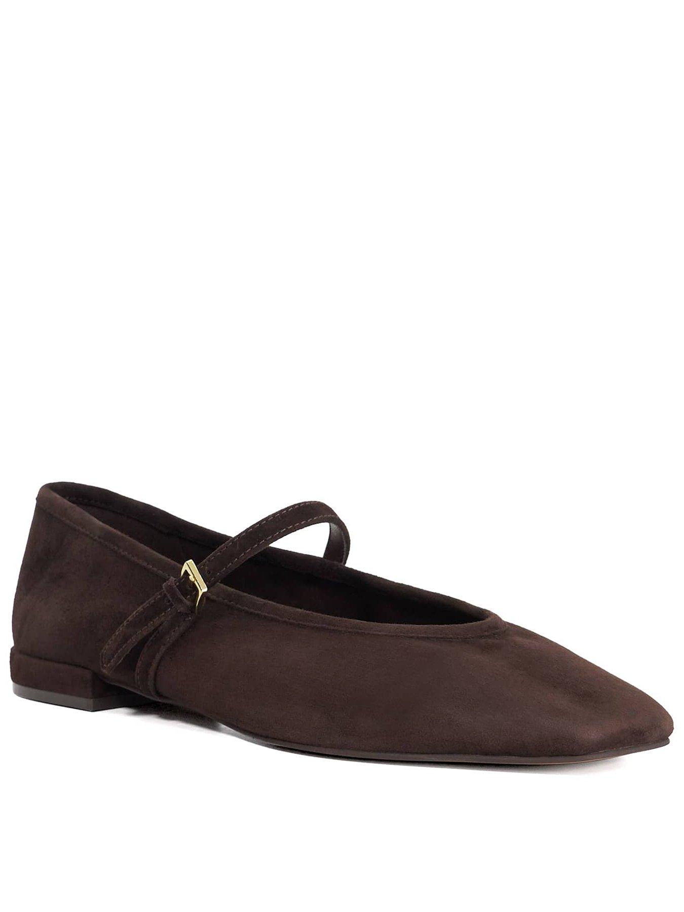 Dune London Hearthrob Ballet Pumps - Brown