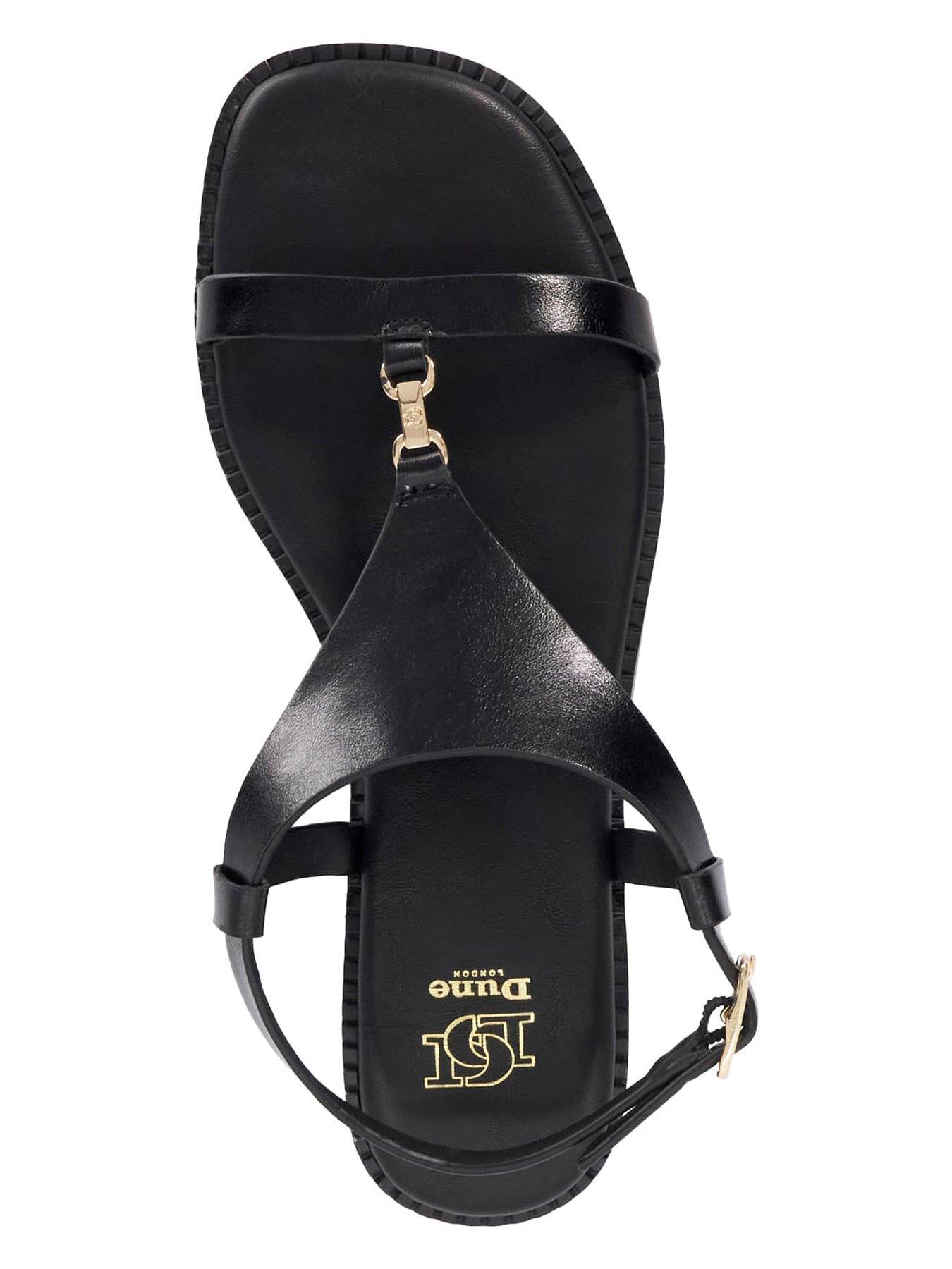 dune-london-laith-casual-sandals-blackoutfit