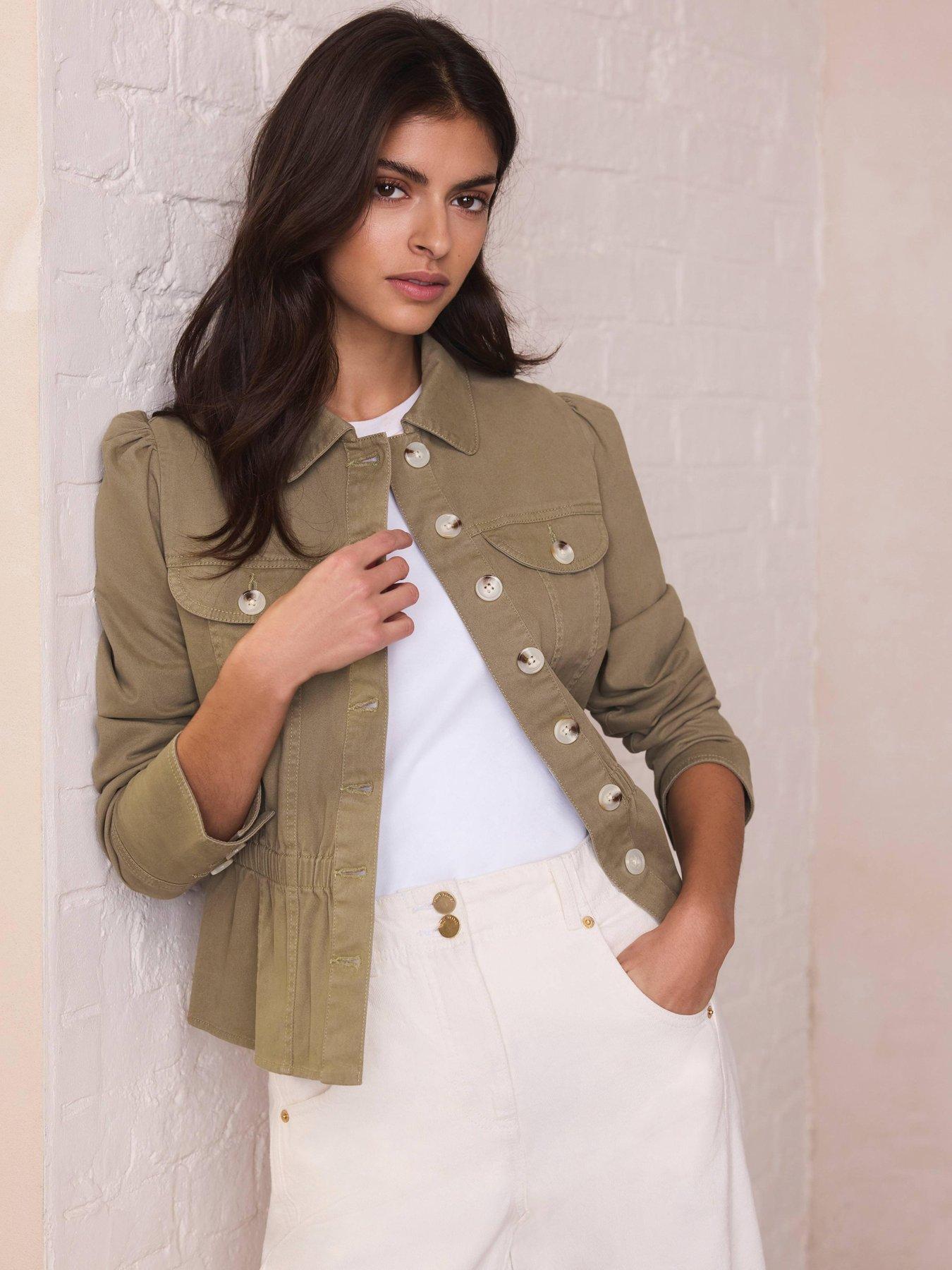 mint-velvet-khaki-collared-peplum-jacketback