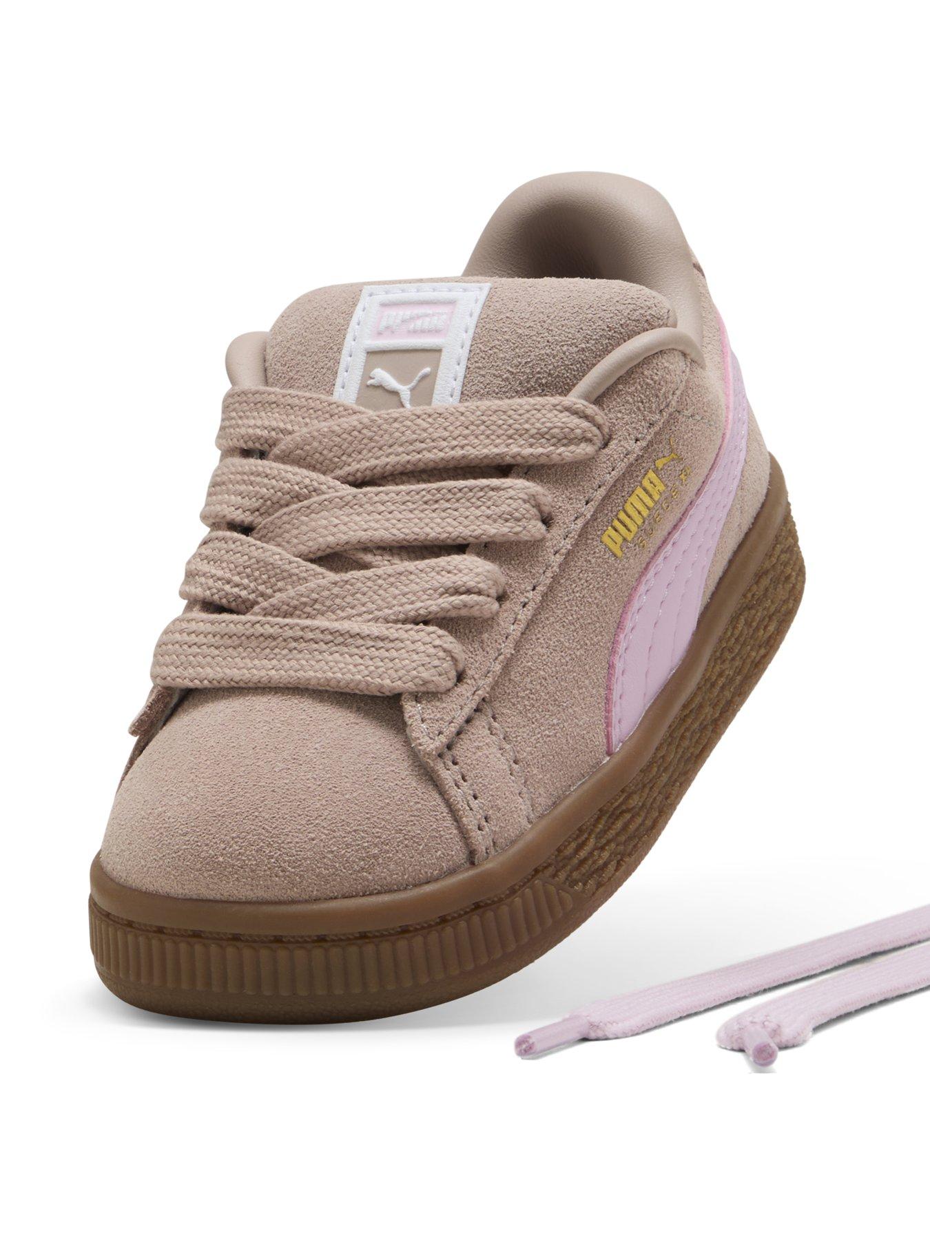 Image 6 of 6 of Puma Infants Suede Xl Ac - Pink