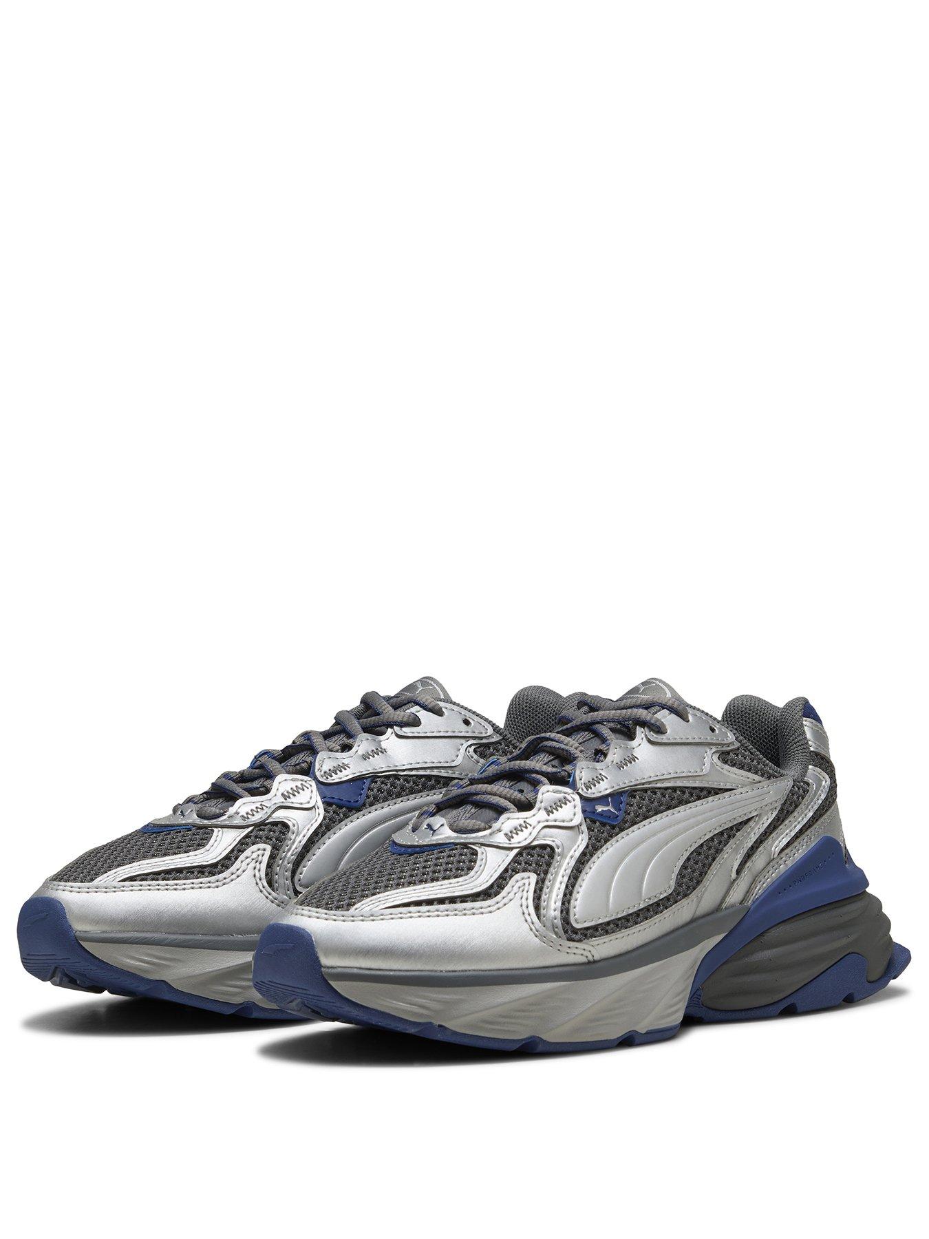 Image 2 of 5 of Puma Junior Fade Nitro Ls - Blue/silver