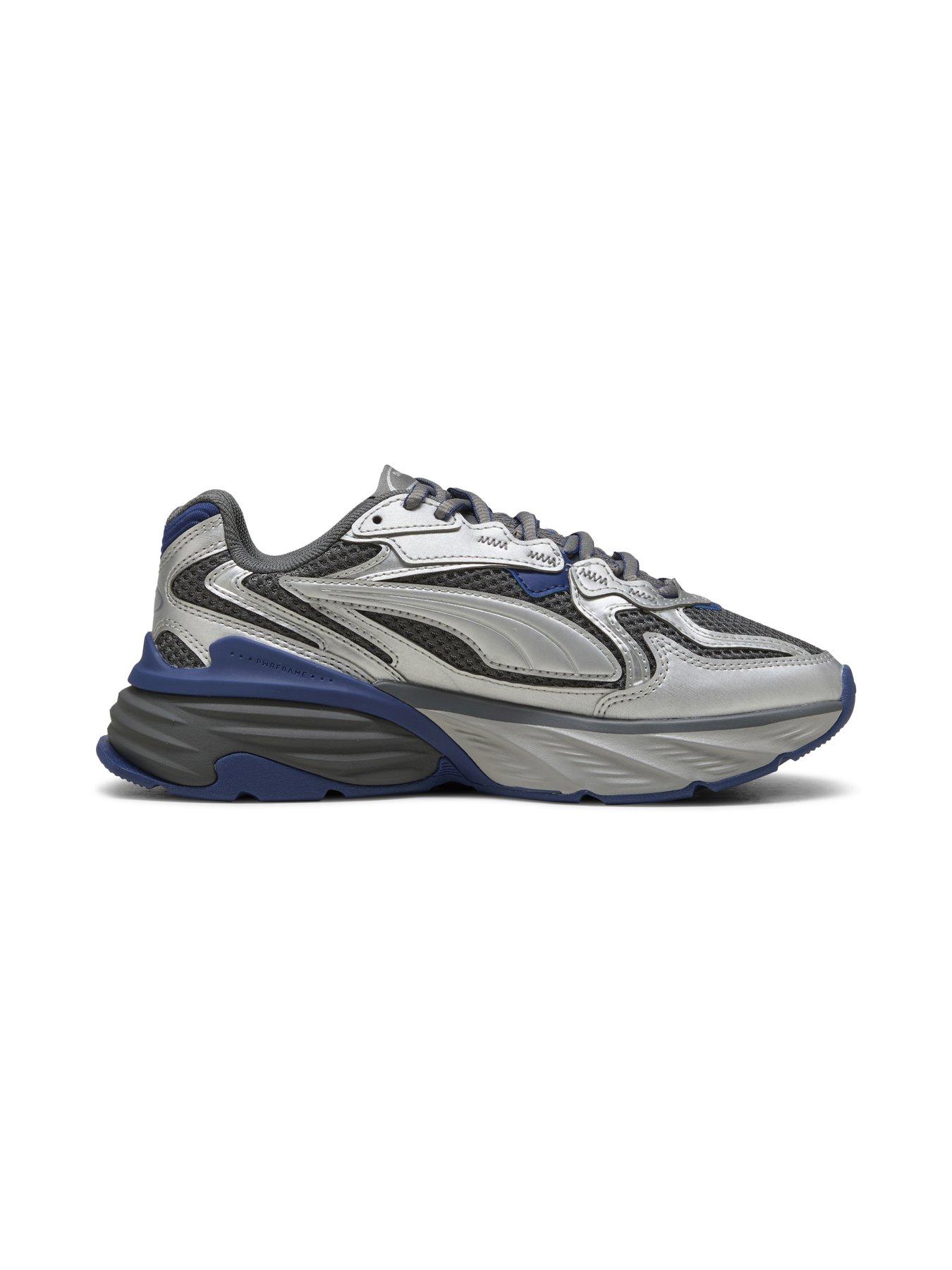 Image 4 of 5 of Puma Junior Fade Nitro Ls - Blue/silver