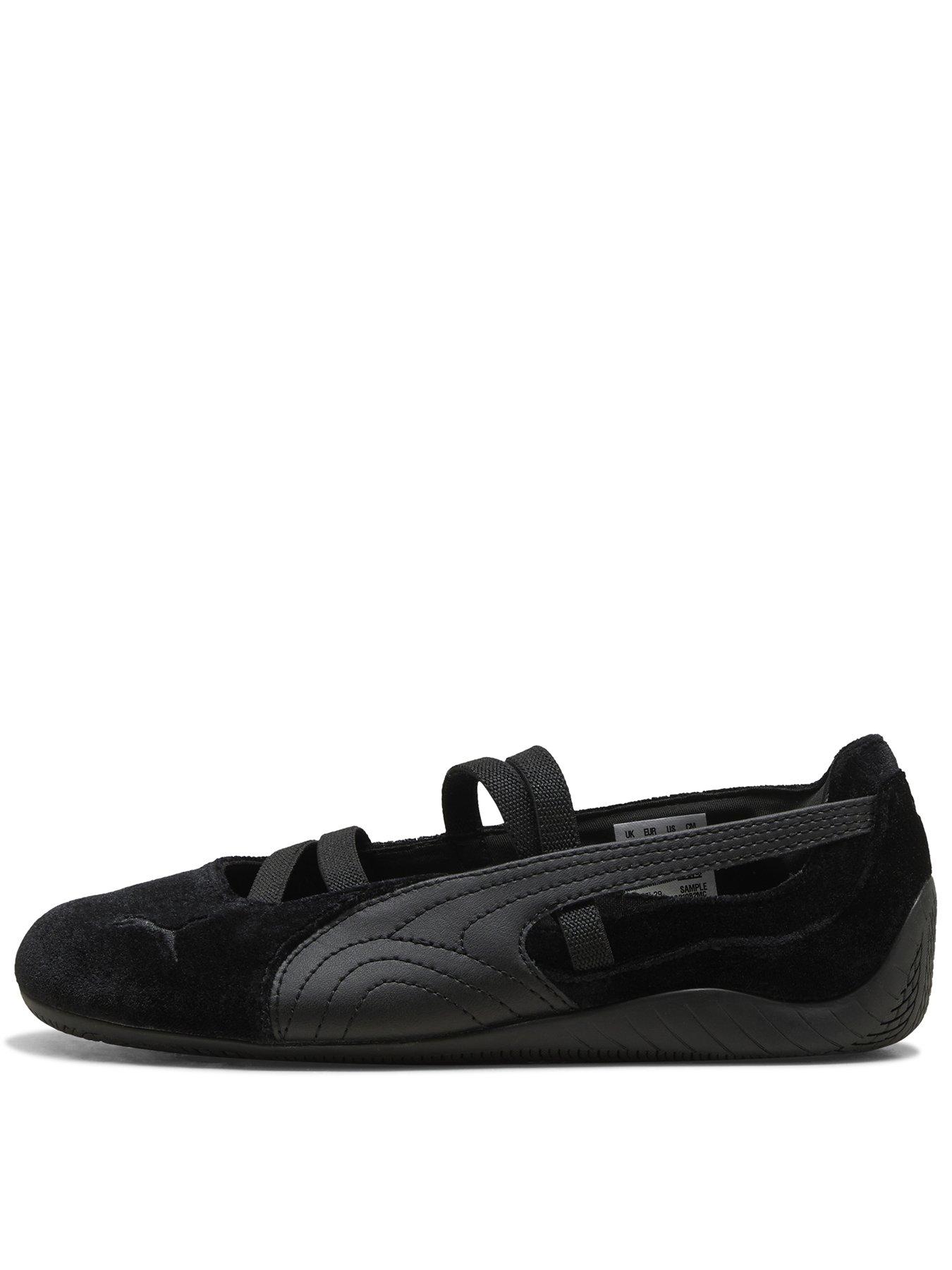 Puma Junior Speedcat Ballet Velvet Trainers - Black