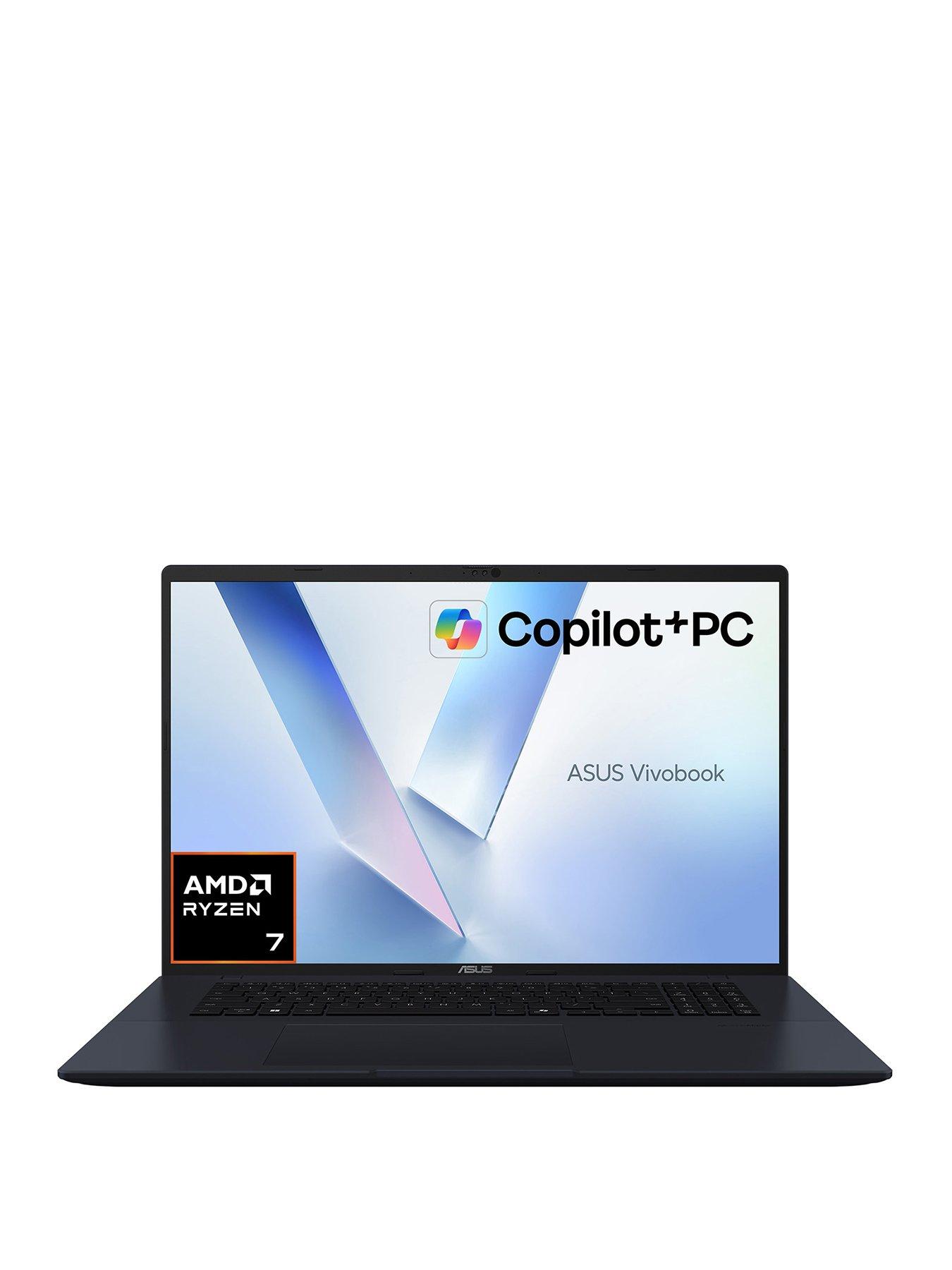Asus Vivobook 18 - Copilot+ PC - 18in - AMD Ryzen AI 5 - 16GB RAM - 1TB - Blue