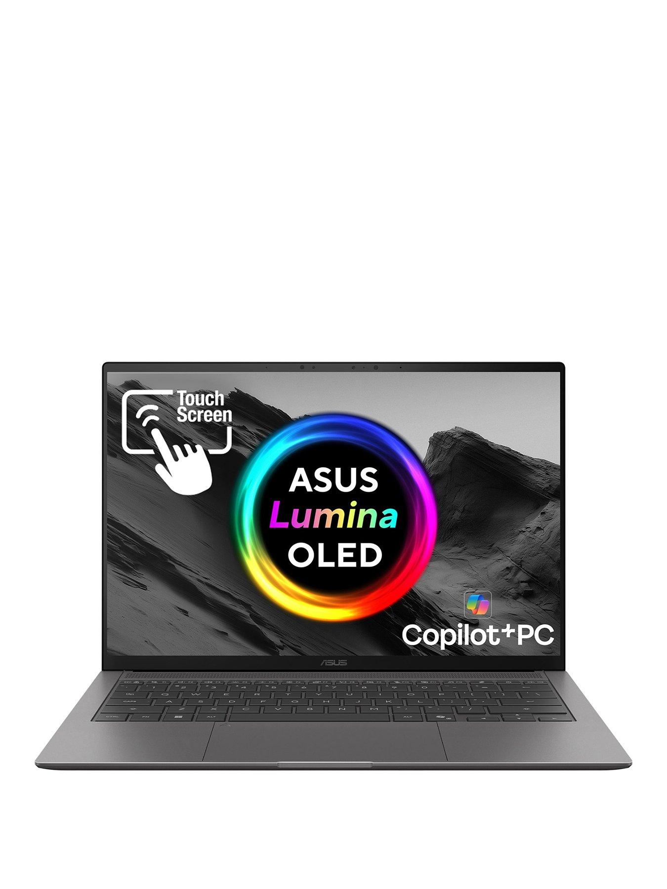 Image 1 of 7 of Asus Zenbook S 14 - Copilot+ PC - 14in OLED - Intel Core Ultra 9 - 32GB RAM - 1TB - Grey