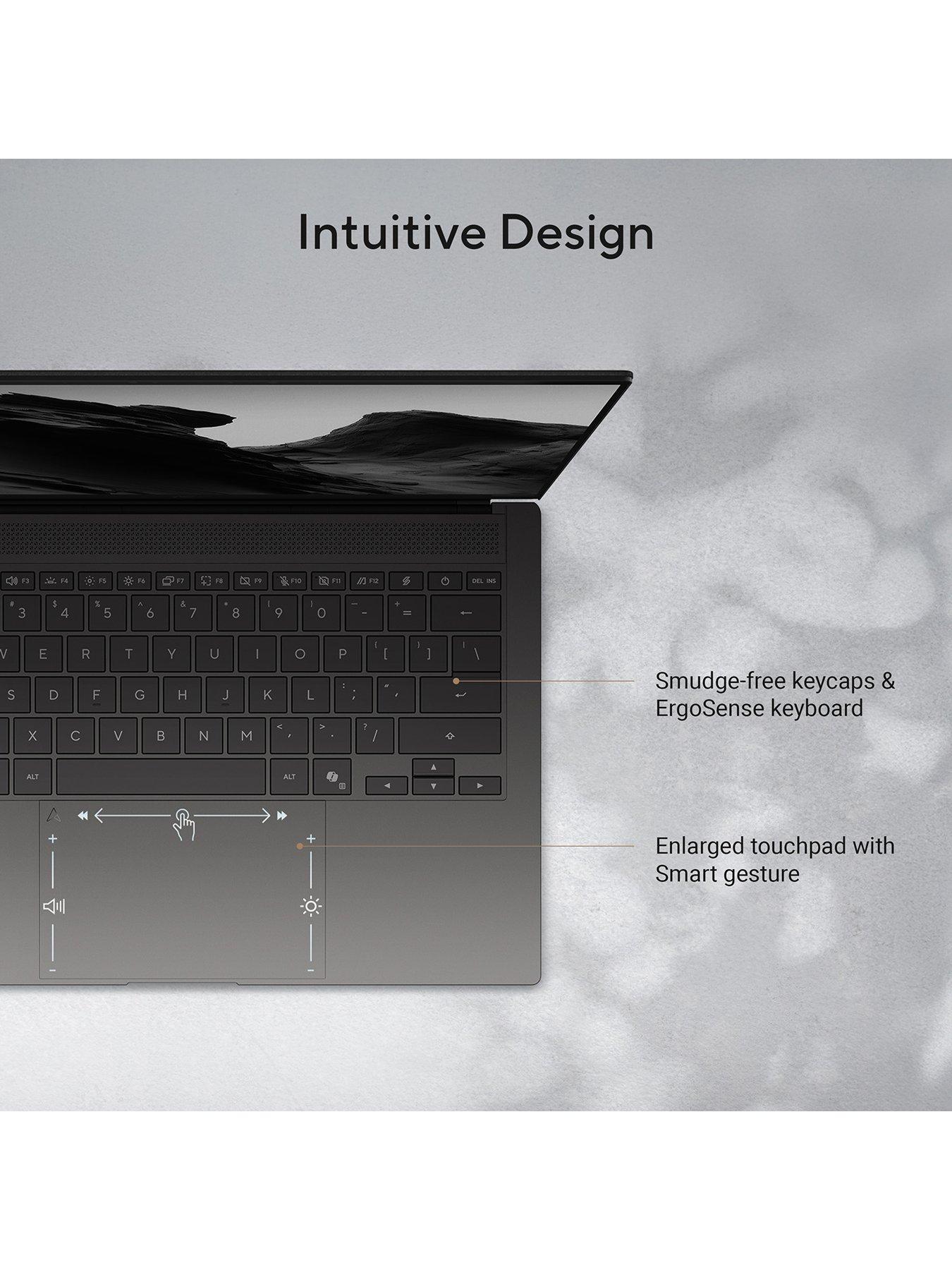 Image 6 of 7 of Asus Zenbook S 14 - Copilot+ PC - 14in OLED - Intel Core Ultra 9 - 32GB RAM - 1TB - Grey