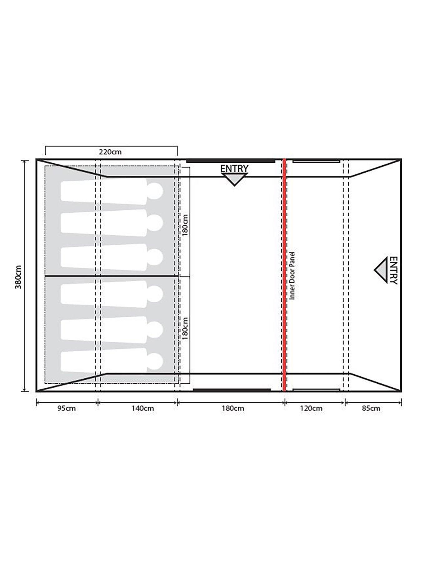 Image 7 of 7 of OUTDOOR REVOLUTION Atom 600 Air Including Footprint
