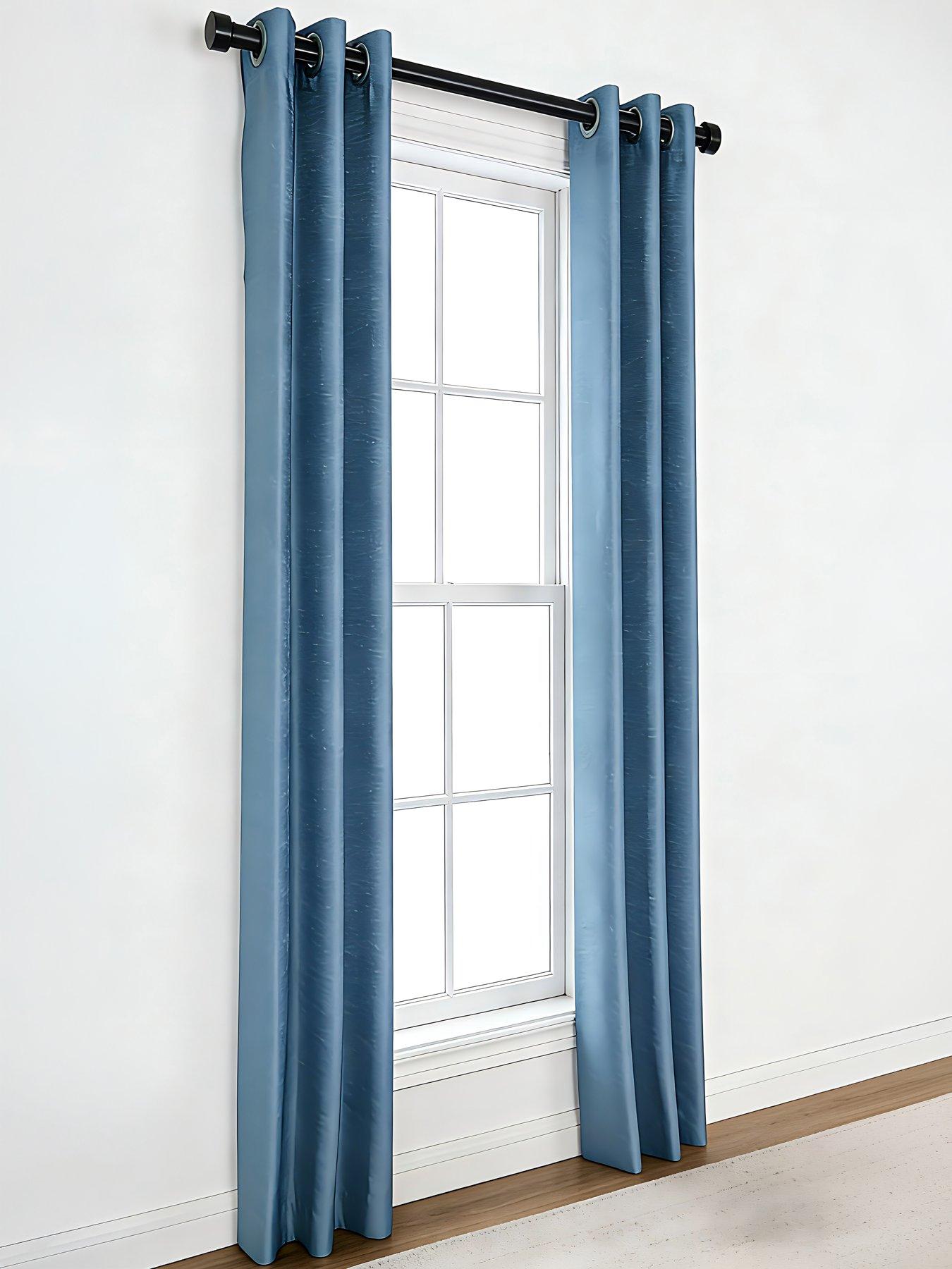 The Very Collection 35mm Stud Curtain Pole Set 1.2m