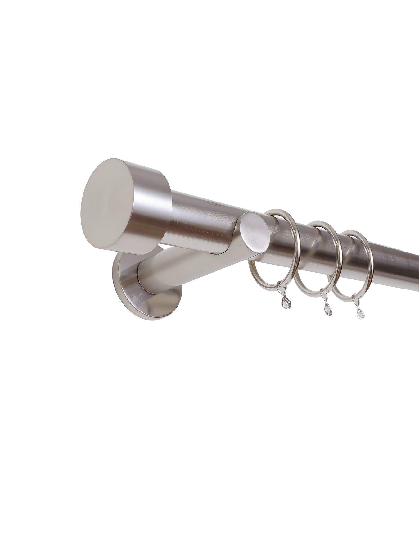 Image 4 of 4 of The Very Collection 35mm Stud Curtain Pole Set 1.2m