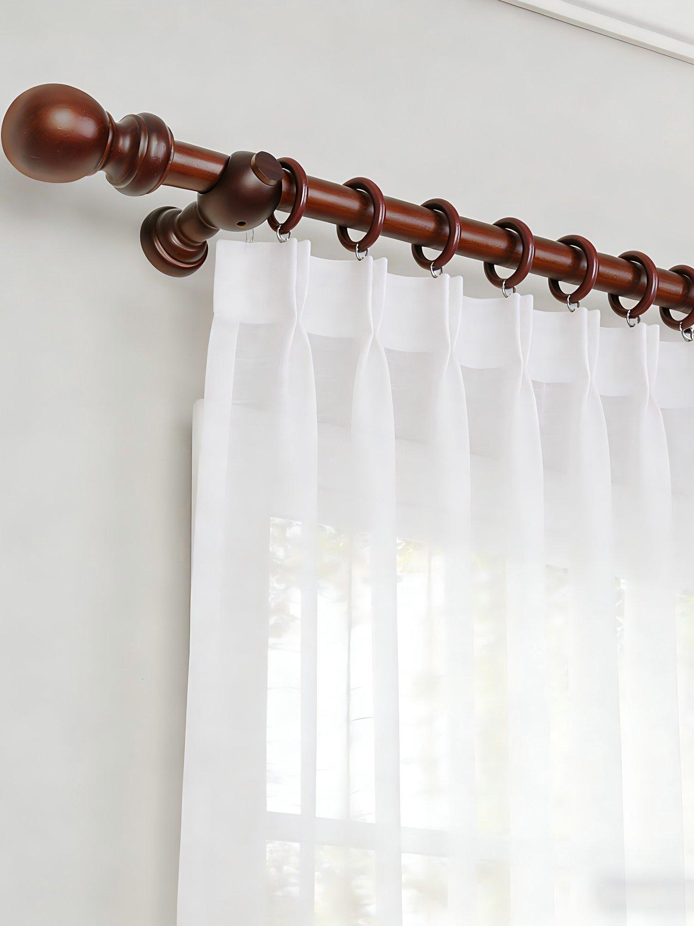 Image 1 of 3 of The Very Collection 28mm Plain Ball Wood Pole 2.4m