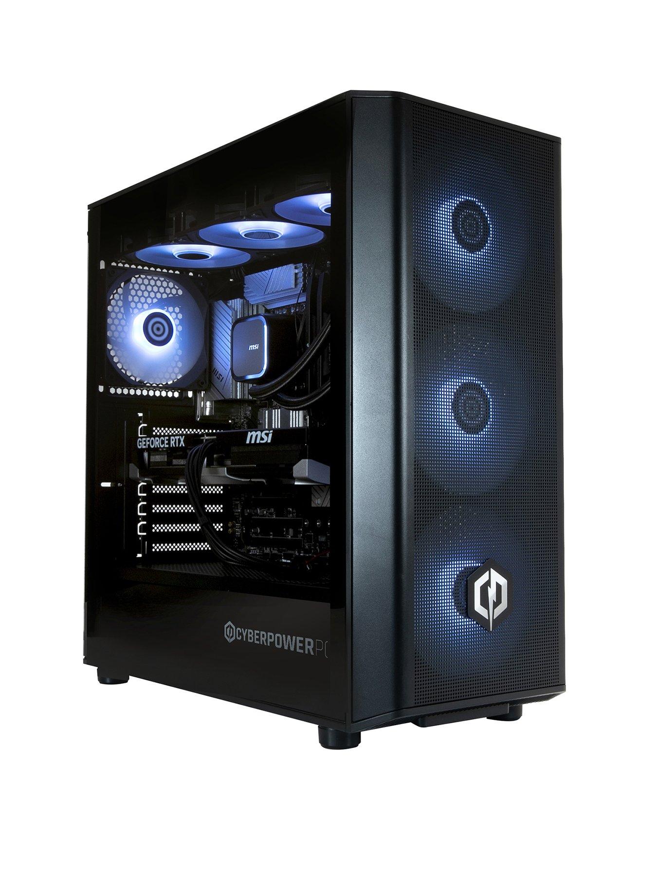 CyberPower PC AMD Ryzen 7 9700X, NVIDIA GeForce RTX 5070, 32GB RAM, 1TB SSD Gaming Desktop