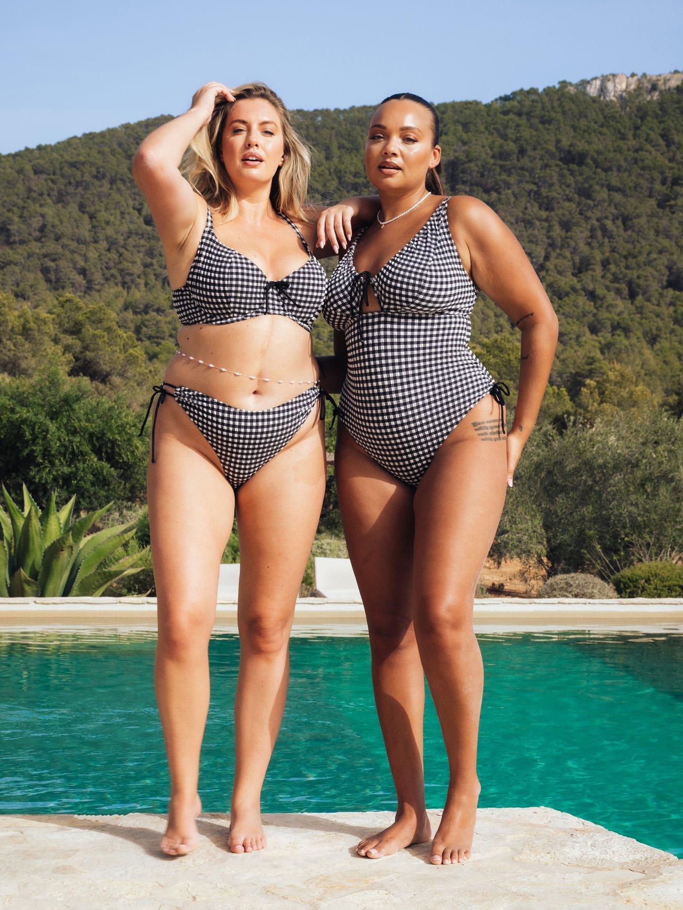 curvy-kate-curvy-kate-holiday-check-tie-side-bikini-brief-blackstillFront