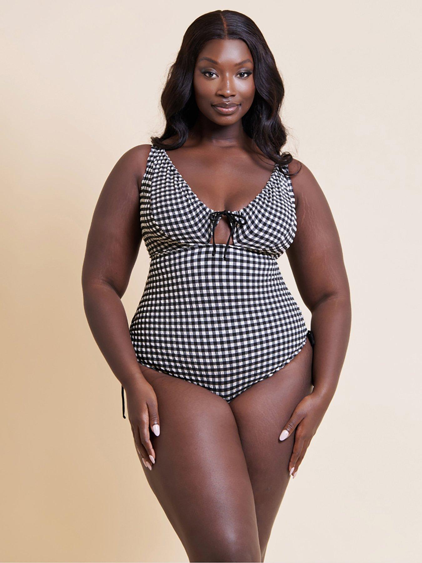 curvy-kate-curvy-kate-holiday-check-non-wired-swimsuit-blackoutfit