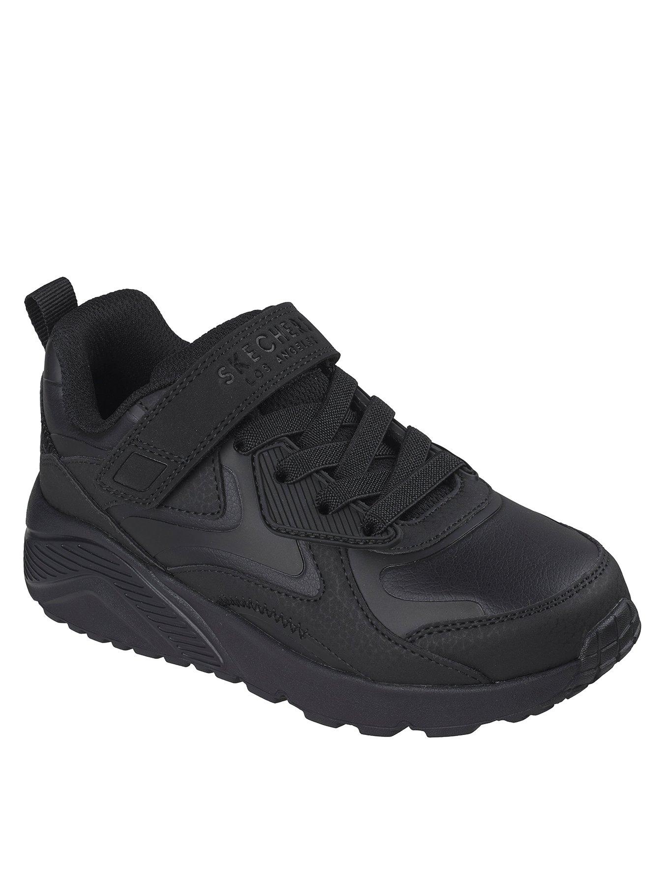 Image 1 of 5 of Skechers Kids' Hook and Loop School Trainers - Black