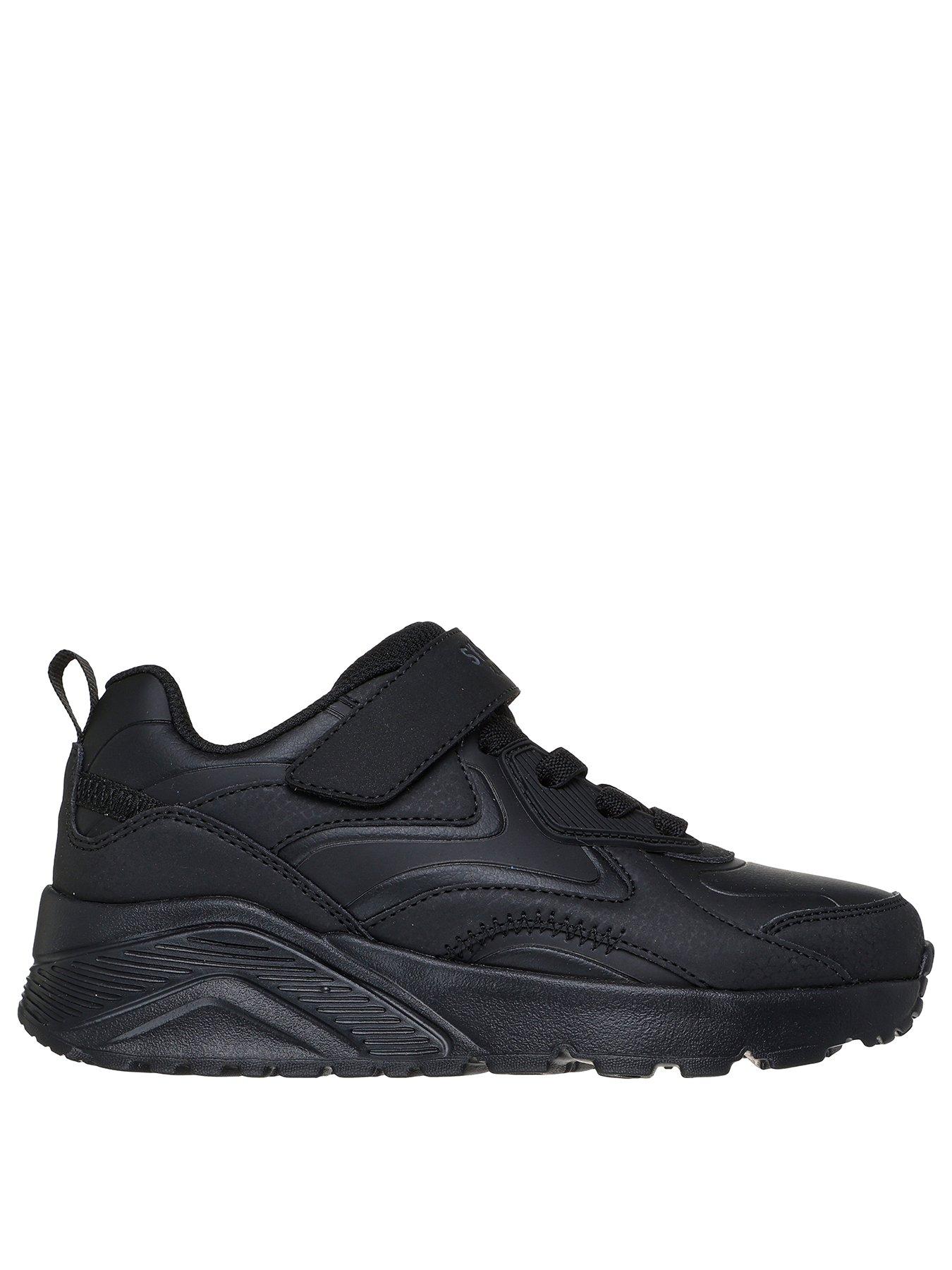 Image 2 of 5 of Skechers Kids' Hook and Loop School Trainers - Black