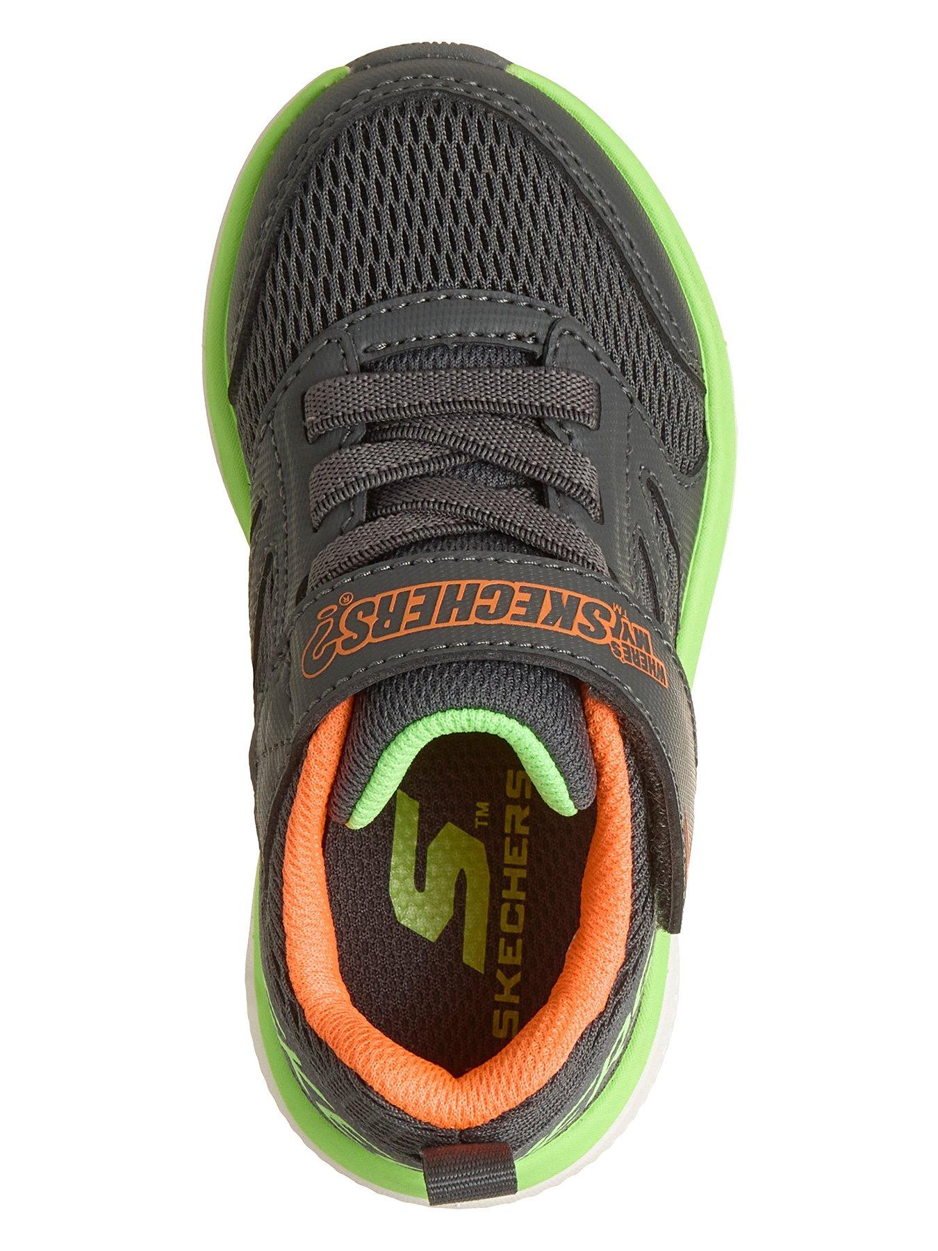 Image 3 of 6 of Skechers Boys' GO RUN Elevate 2.0 Trainers with Hook-and-Loop Strap - Grey