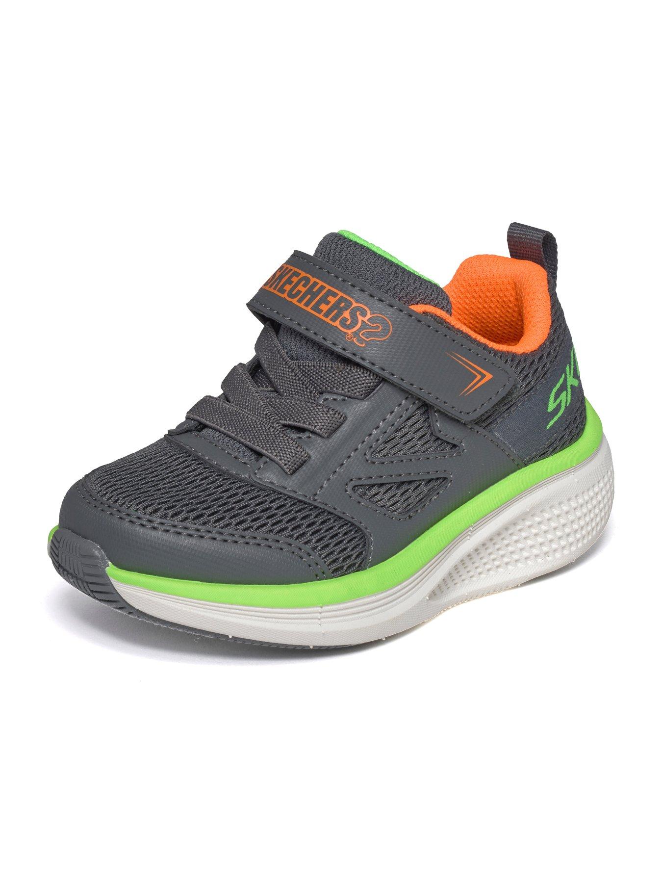 Image 5 of 6 of Skechers Boys' GO RUN Elevate 2.0 Trainers with Hook-and-Loop Strap - Grey