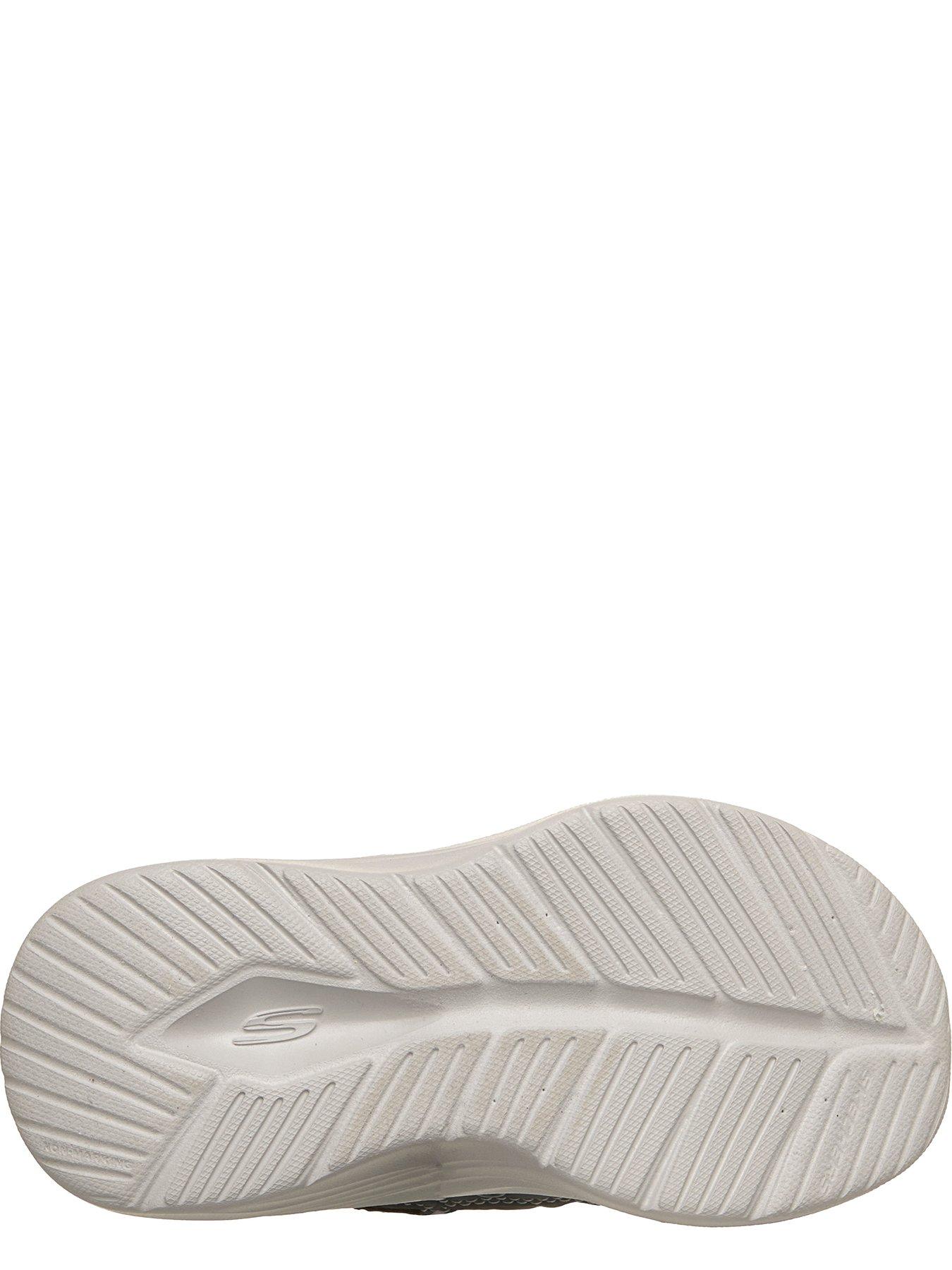 Image 4 of 6 of Skechers Kids' Comfy Sprints Hook-and-Loop Trainers - Black