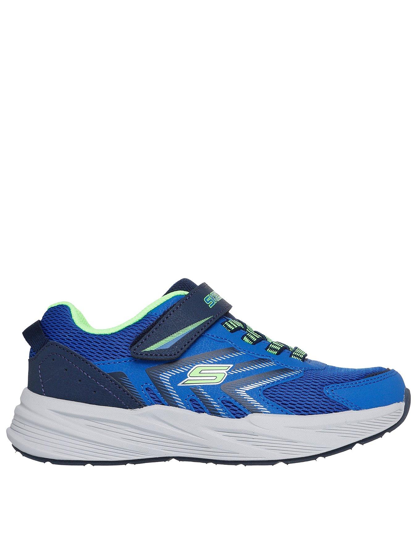Skechers Microspec Tread Trainers - Blue
