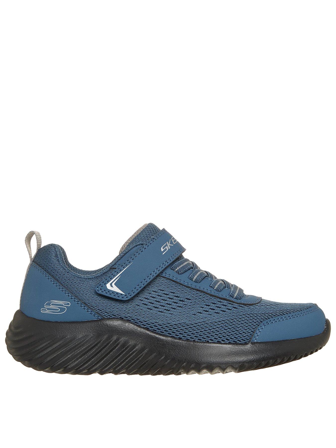 Image 1 of 6 of Skechers Kids' Bounder Quantarun Shoes - Navy